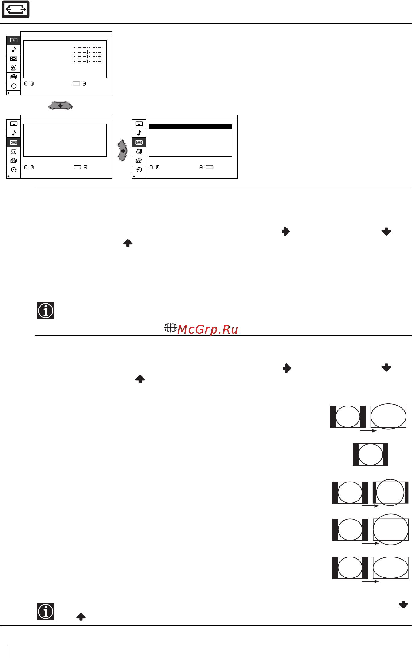 Sony KZ-42TS1E [80/131] Controlo ecrã