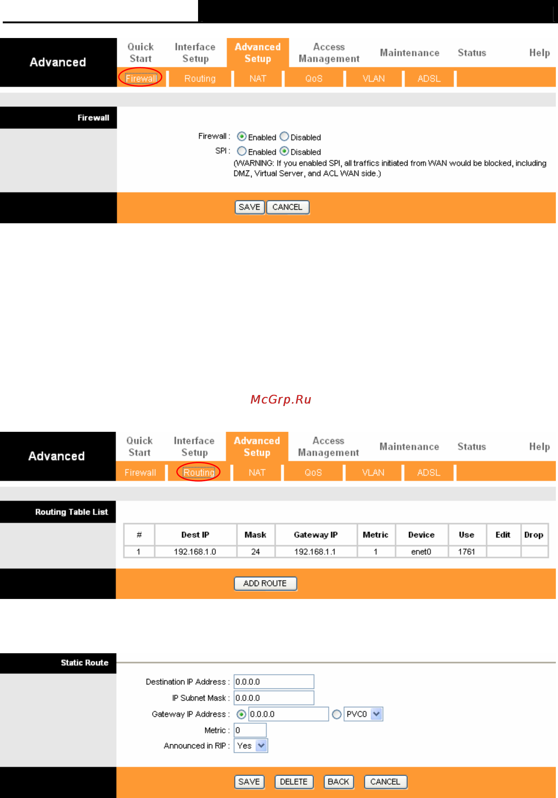 Tp-Link TD-W150KIT [47/79] Routing