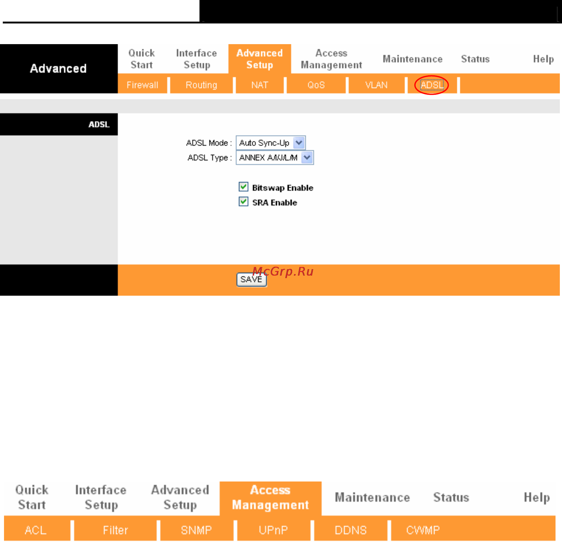 Tp-Link TD-W150KIT [58/79] Access management