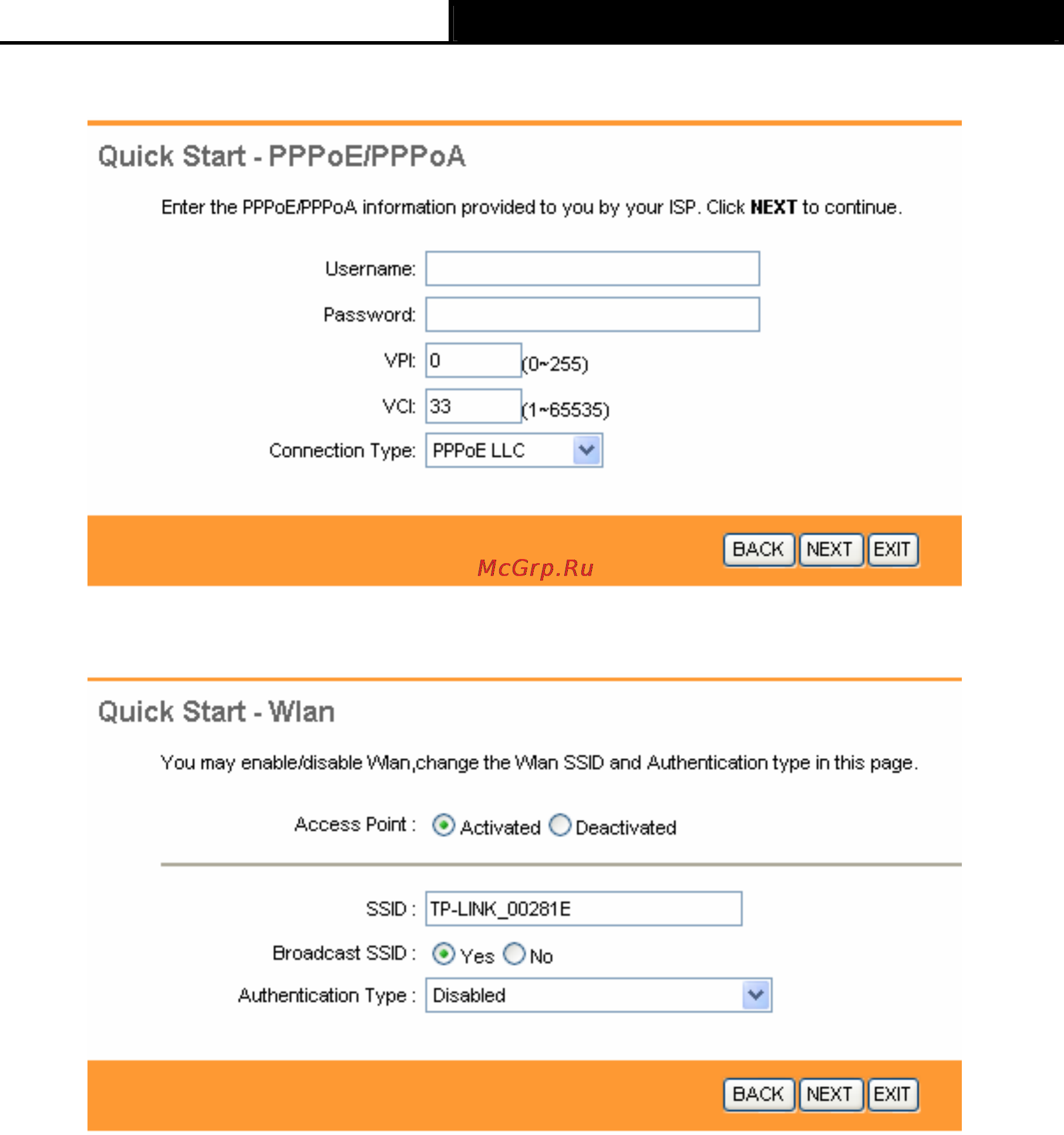 Tp-Link TD-W8901GB Инструкция по эксплуатации онлайн [20/67] 39408