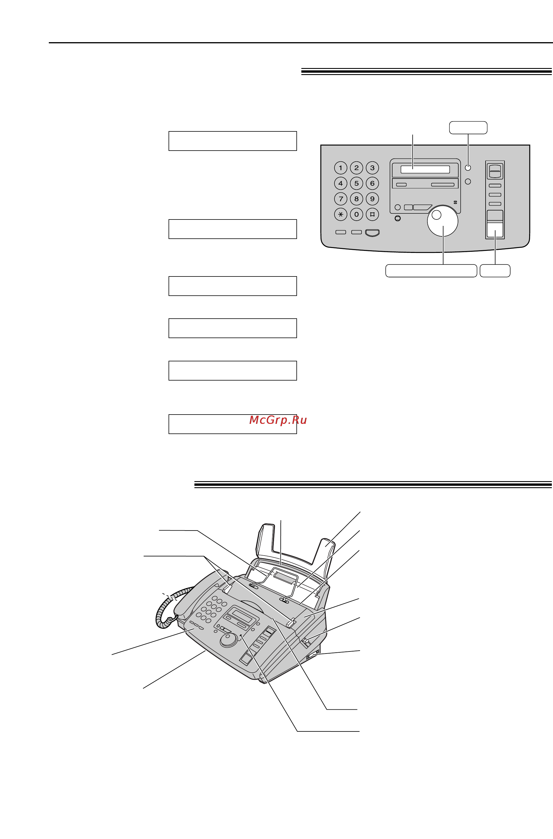 Panasonic KX-FM90RU [9/82] Кнопка help органы управления