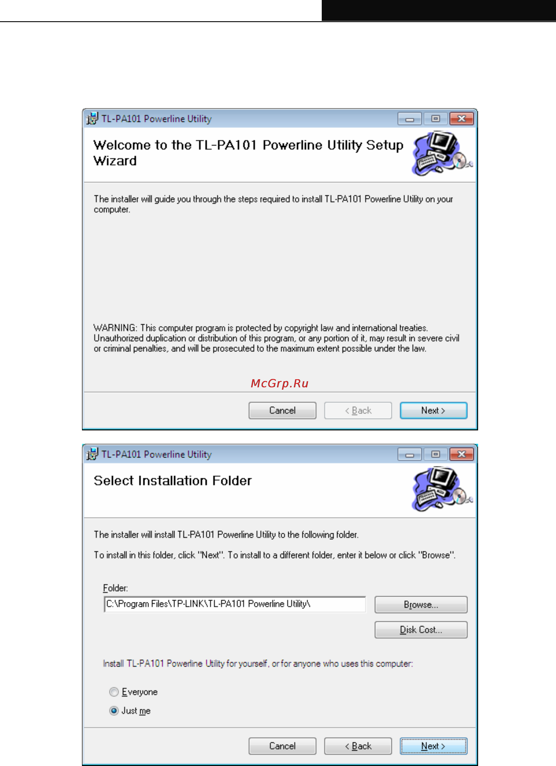 Tp-Link TL-PA101 [14/24] For windows 7