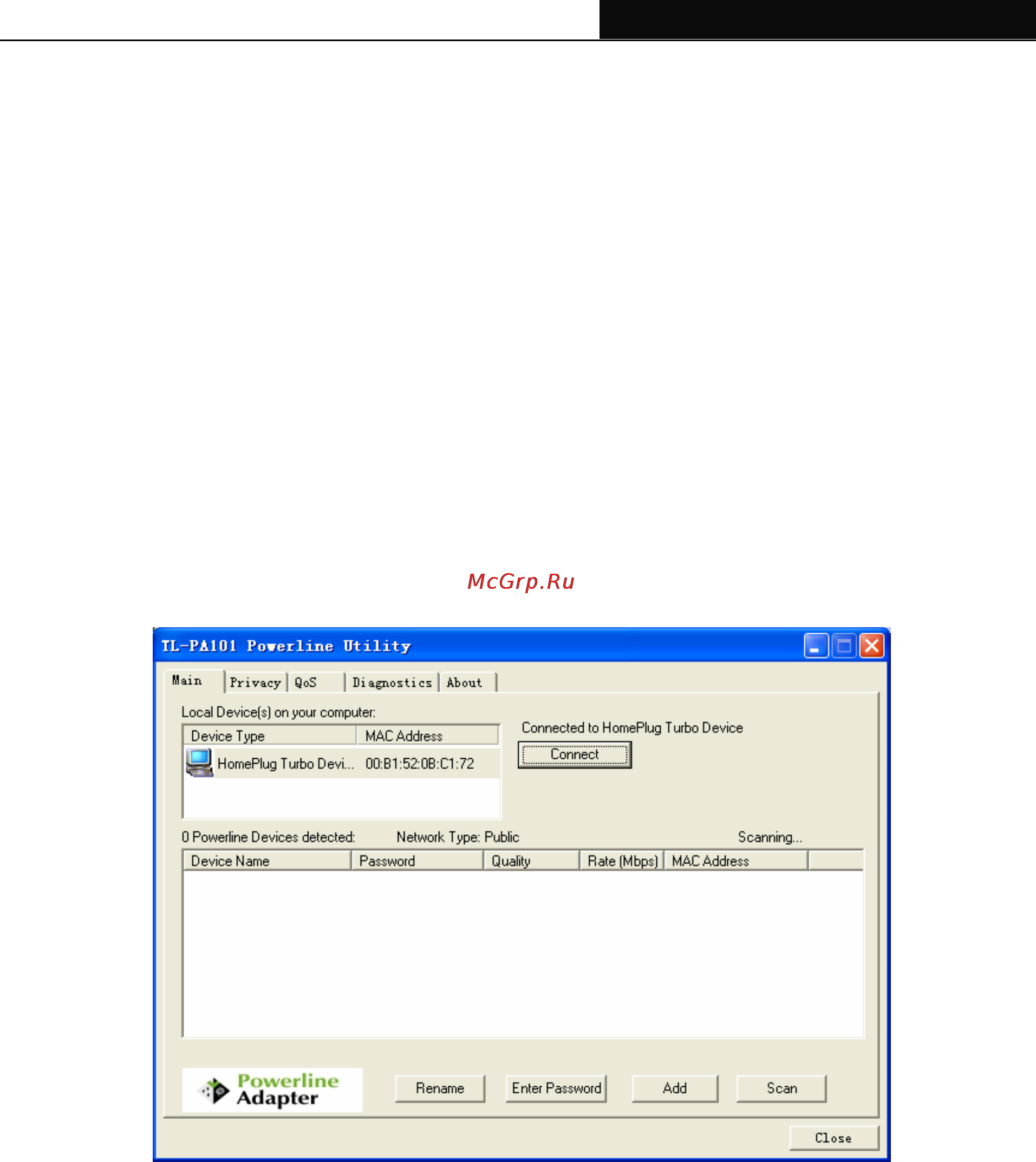 Tp-Link TL-PA101 [16/24] Chapter 4 using the management utility
