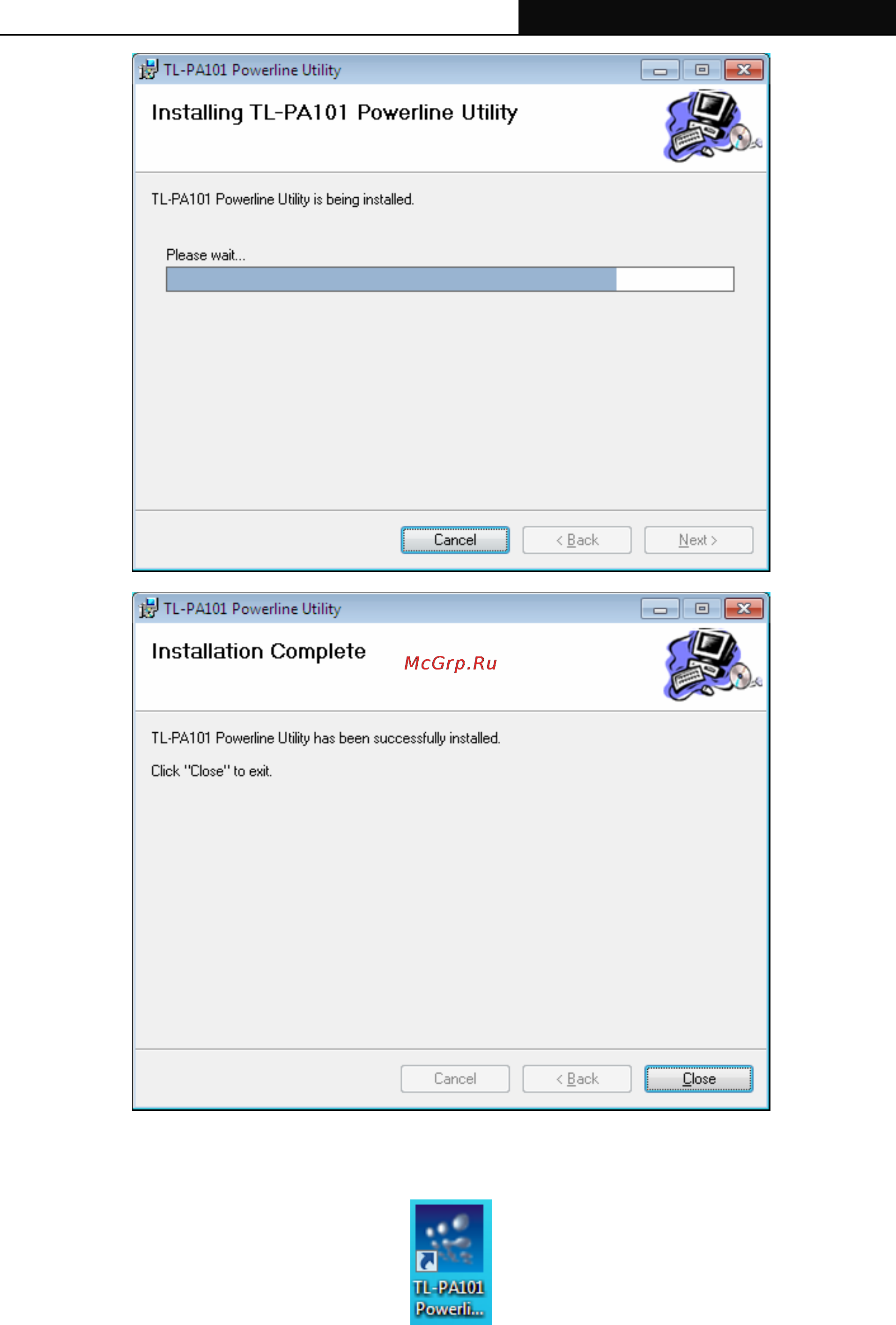 Tp-Link TL-PA101KIT Инструкция по эксплуатации онлайн [13/24] 39429