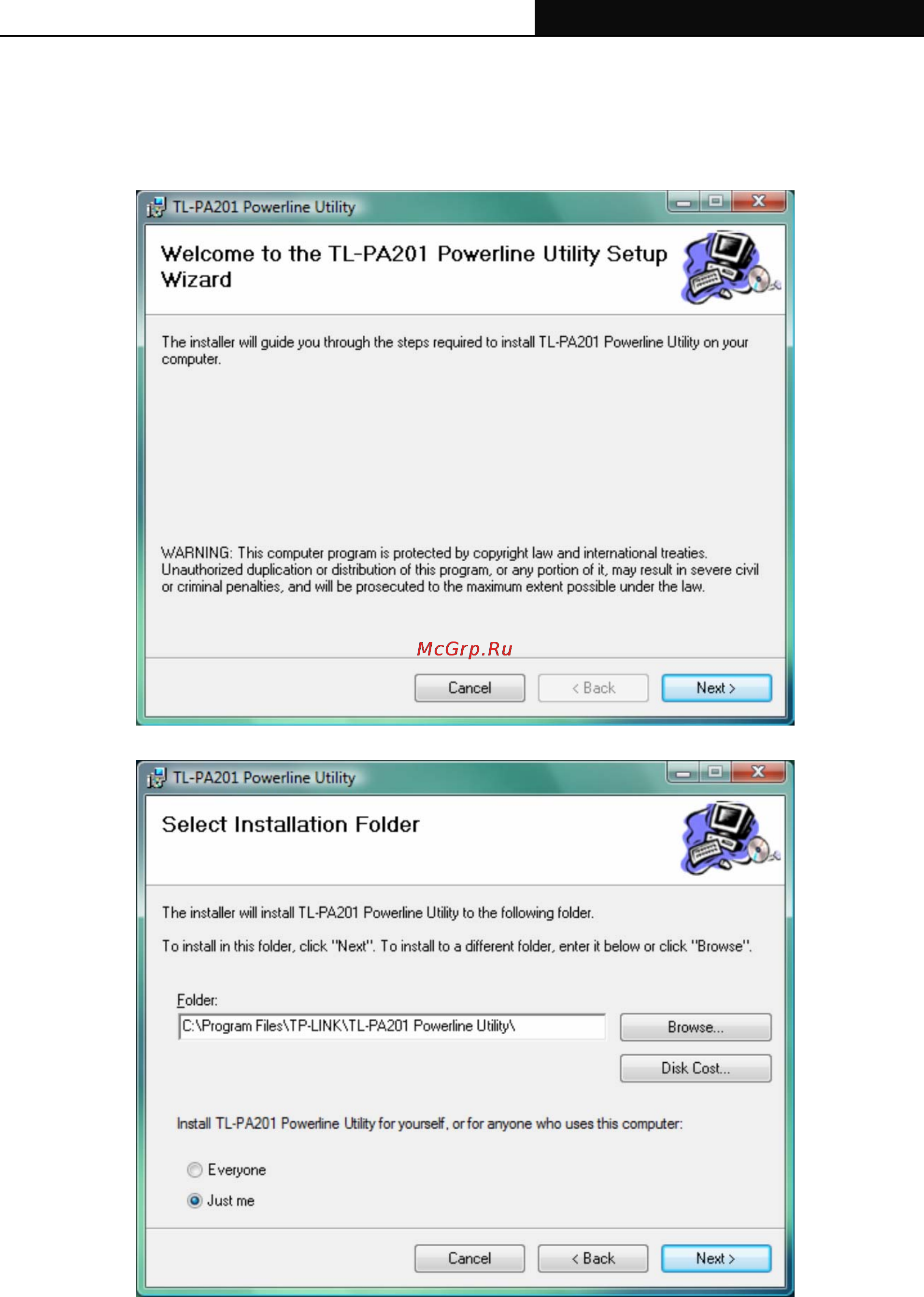 Tp-Link TL-PA201KIT [14/31] For windows vista