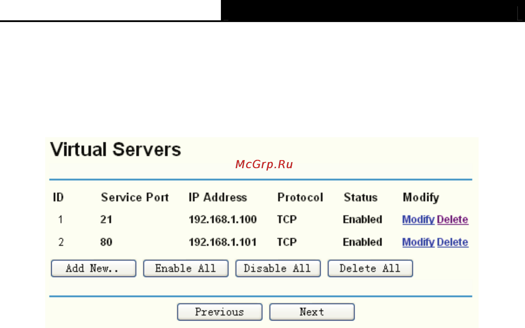 Tp-Link TL-R4299G Инструкция по эксплуатации онлайн [41/86] 39444