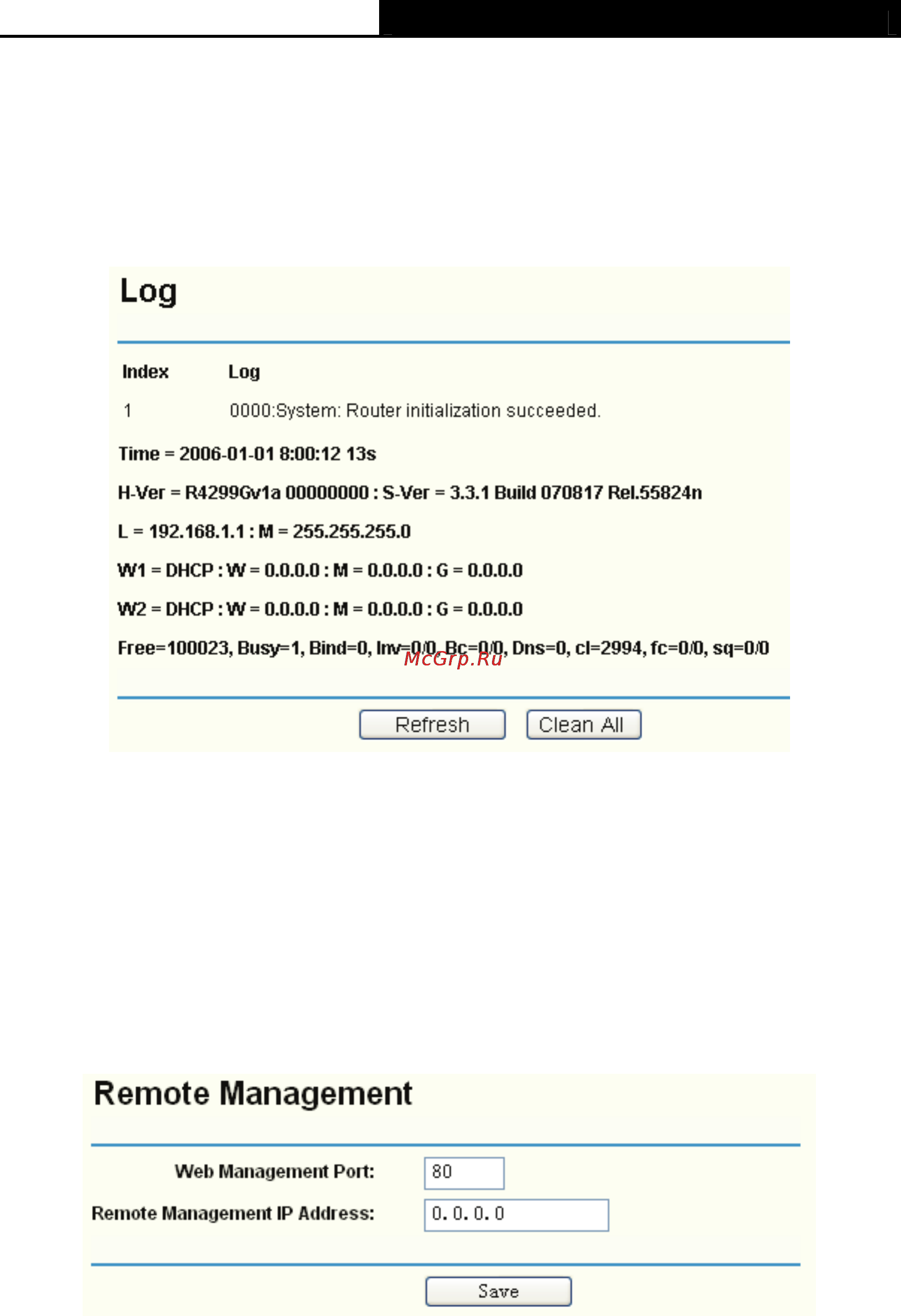 Tp-Link TL-R4299G [76/86] System log