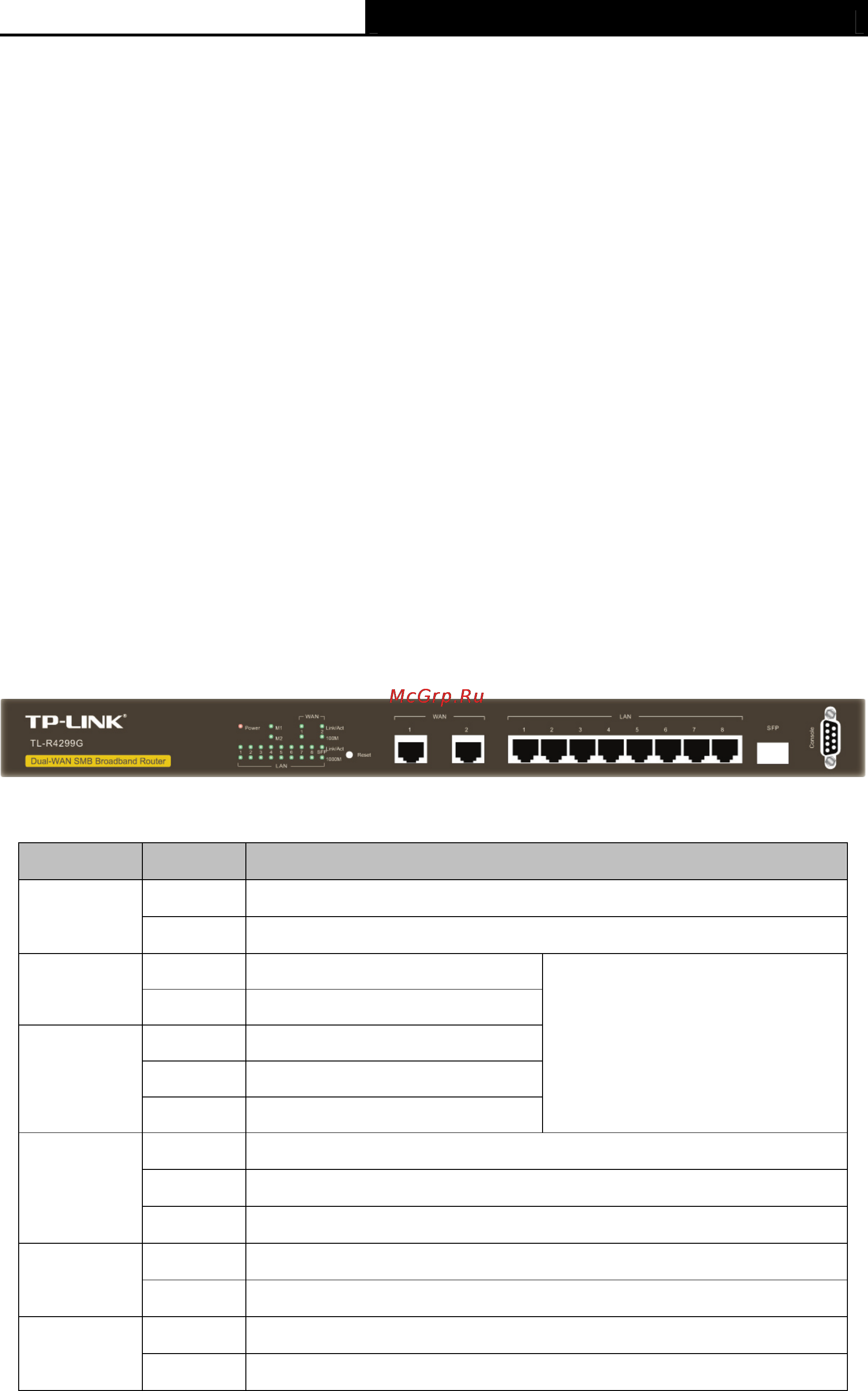 Tp-Link TL-R4299G [8/86] Conventions