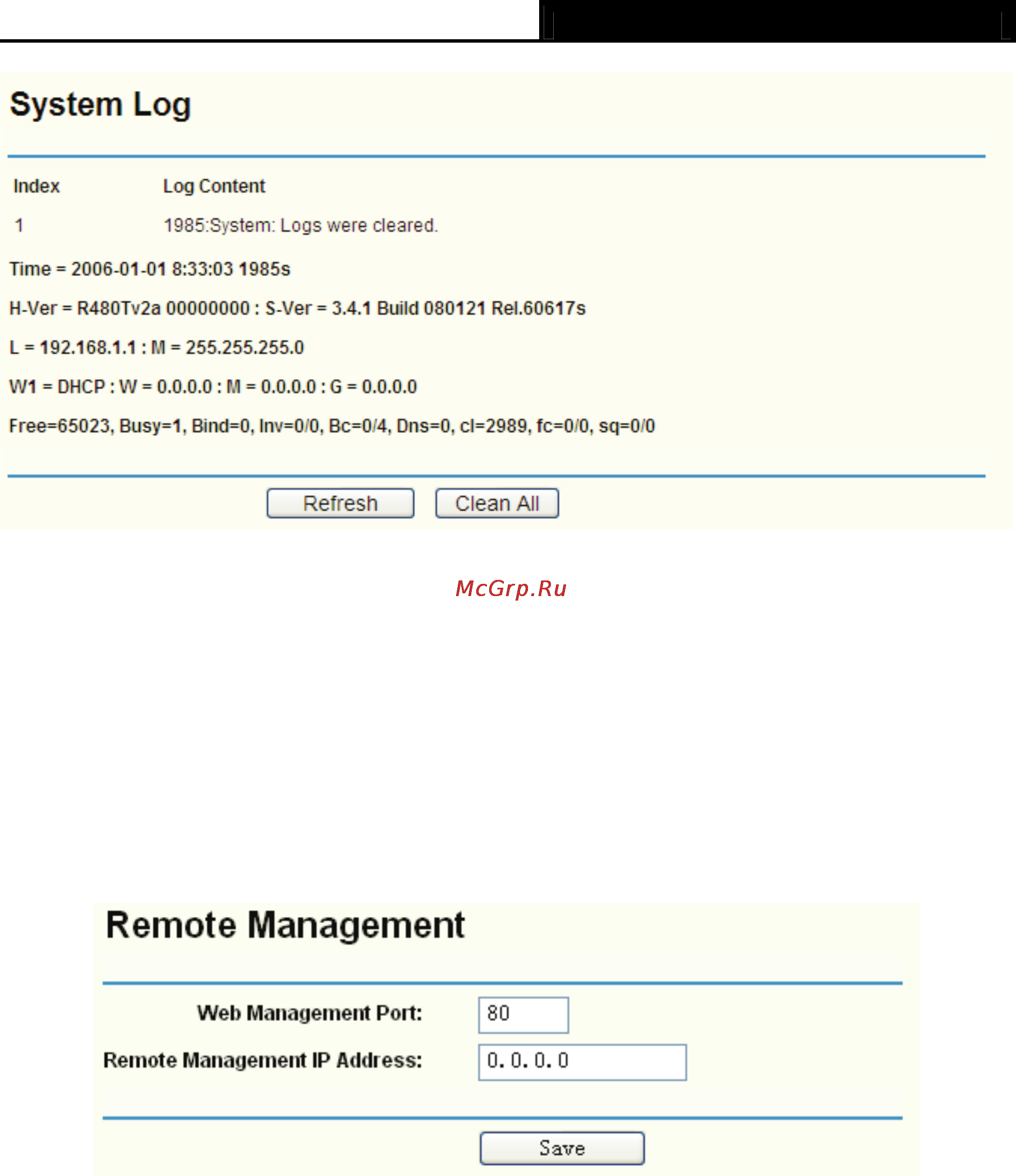 Tp-Link TL-R480T [72/82] Remote management