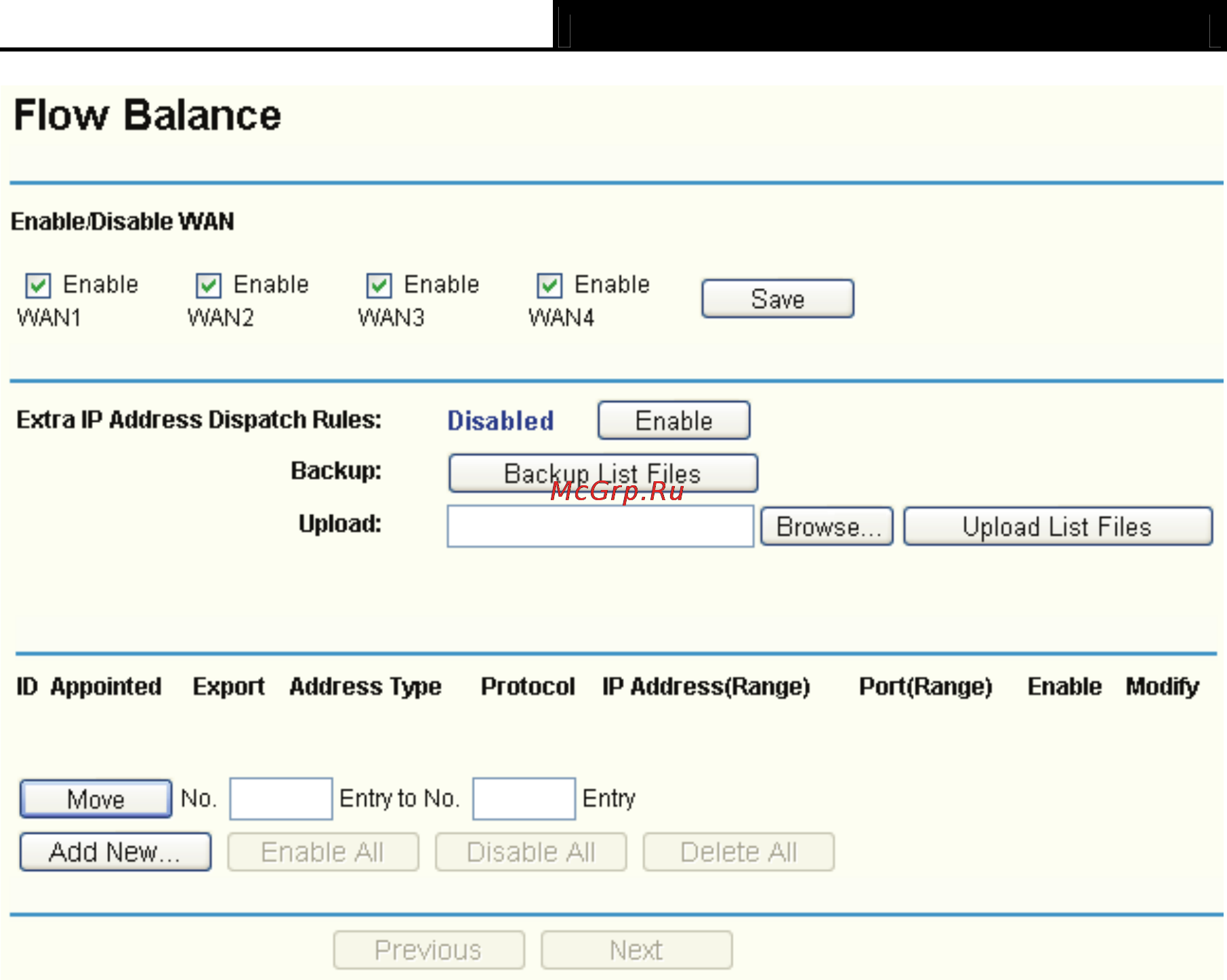 Tp-Link TL-R488T [37/90] To add a dispatch rule