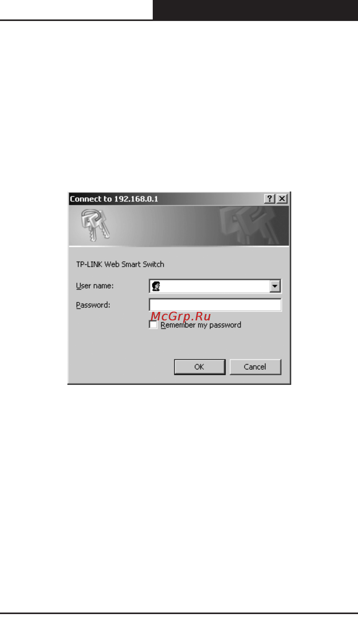 Tp-Link TL-SG2216WEB [33/75] Login the switch