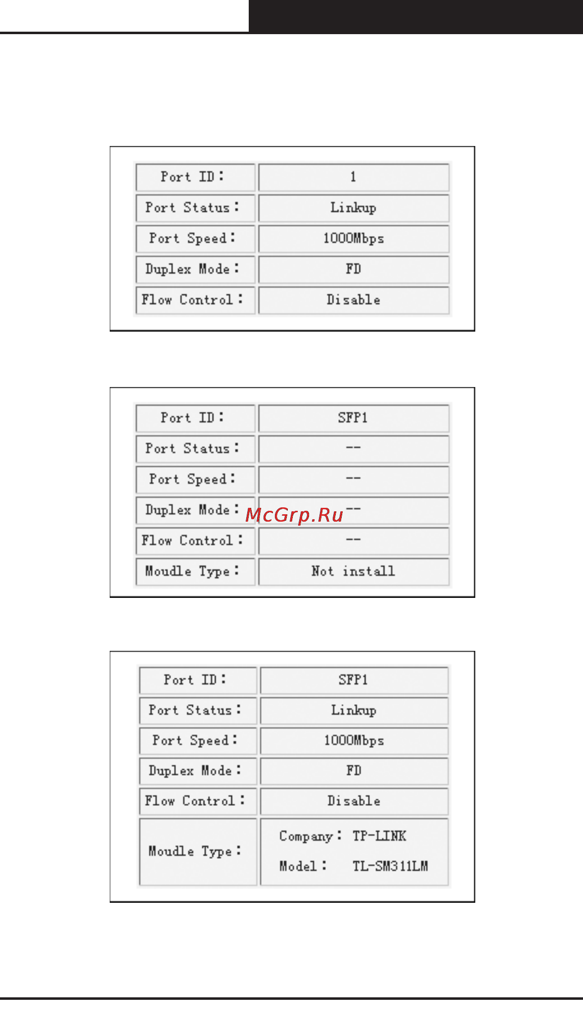 Tp-Link TL-SG2216WEB [35/75] Web smart gigabit switch family user s guide tl sg2216web tl sg2224web