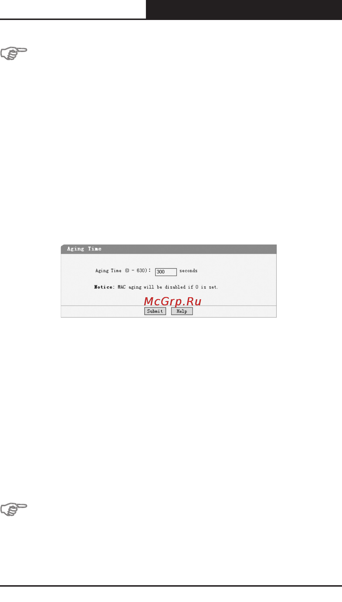 Tp-Link TL-SG2216WEB [56/75] Aging time