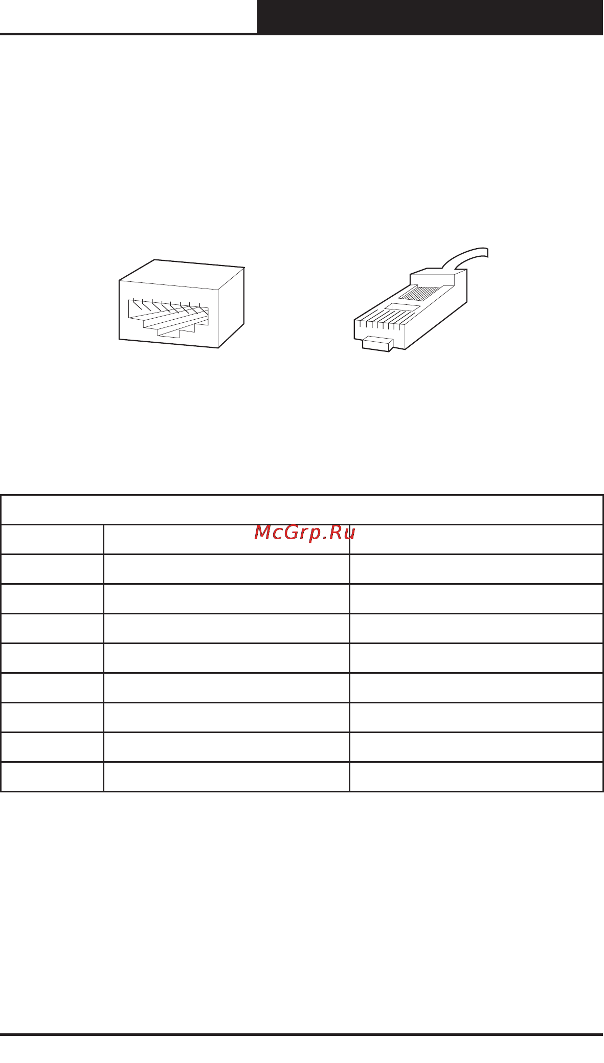 Tp-Link TL-SG2216WEB [70/75] Appendix a pin explain for rj 45 connector