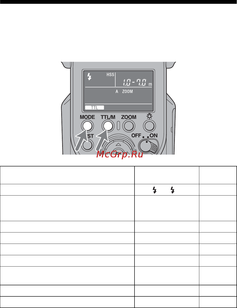 Sony HVL-F43AM [210/297] Сброс на настройки по умолчанию