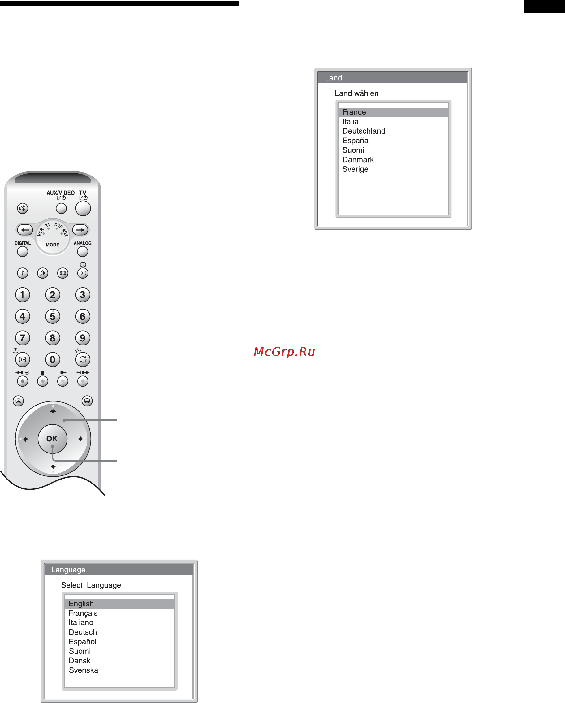 Sony KDE-W50A11E [107/194] Vorbereitungen