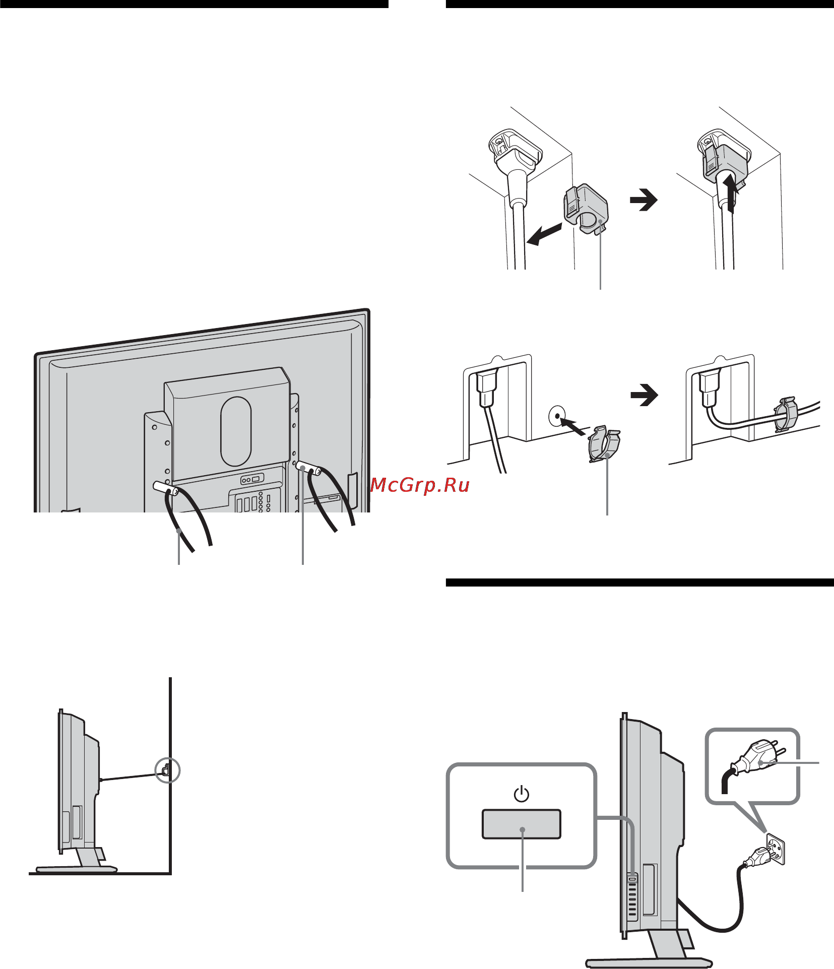 Sony KDE-W50A11E [154/194] Para evitar la caída del televisor