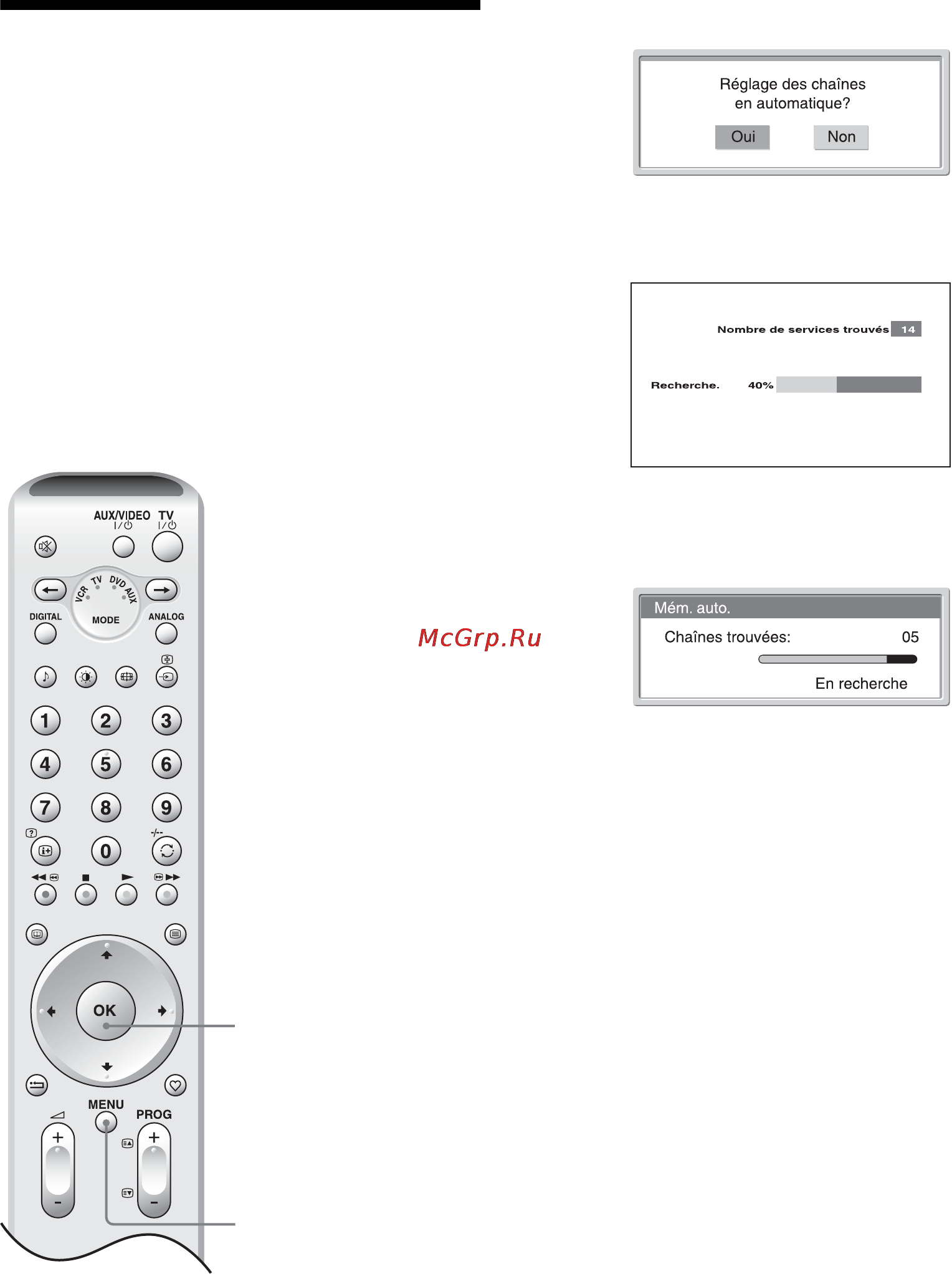 Sony KDE-W50A11E [60/194] Réglage automatique du téléviseur