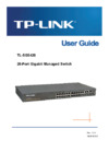 Tp-Link TL-SG5426 Инструкция по эксплуатации