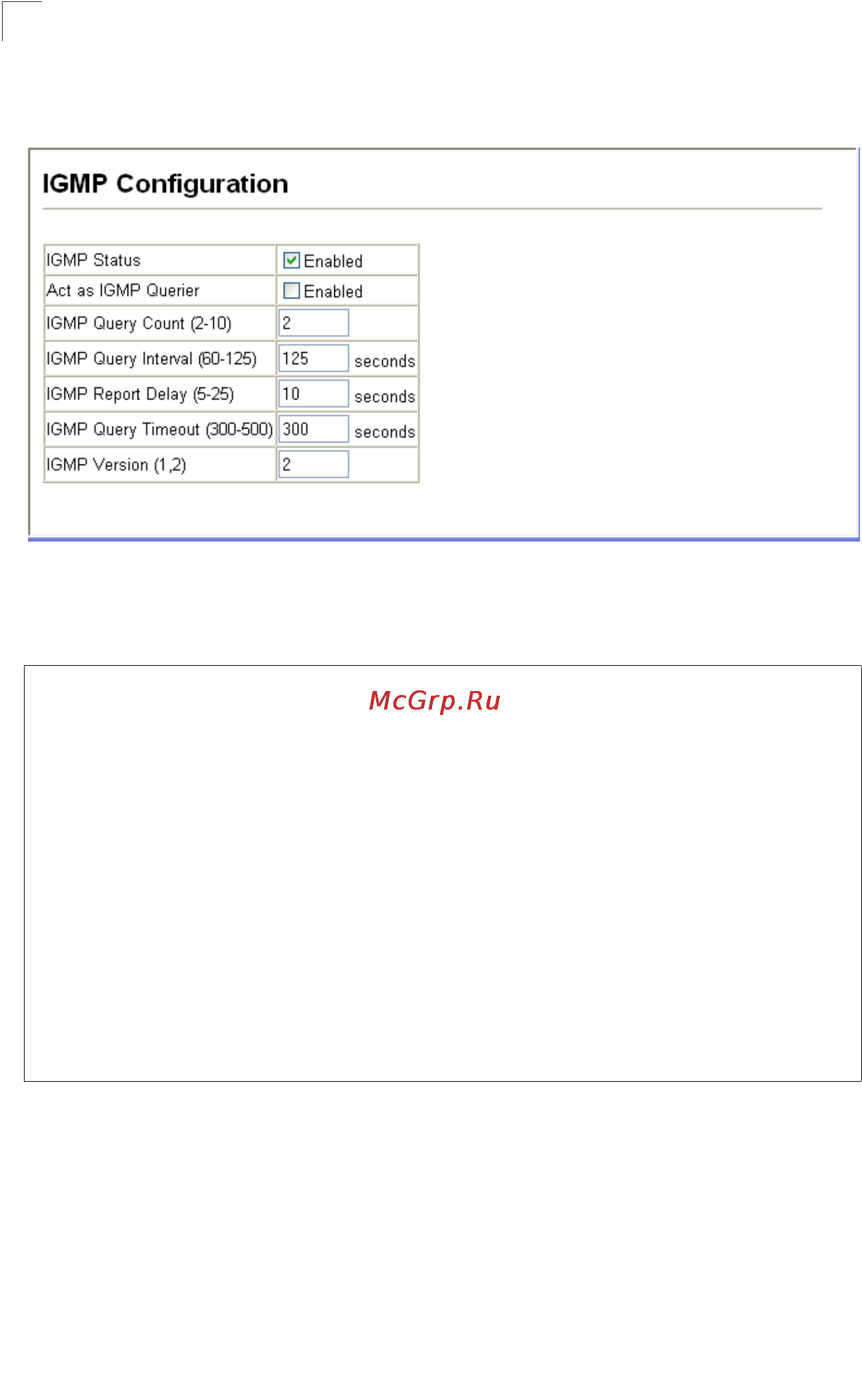 Tp-Link TL-SG5426 [207/499] Configuring the switch