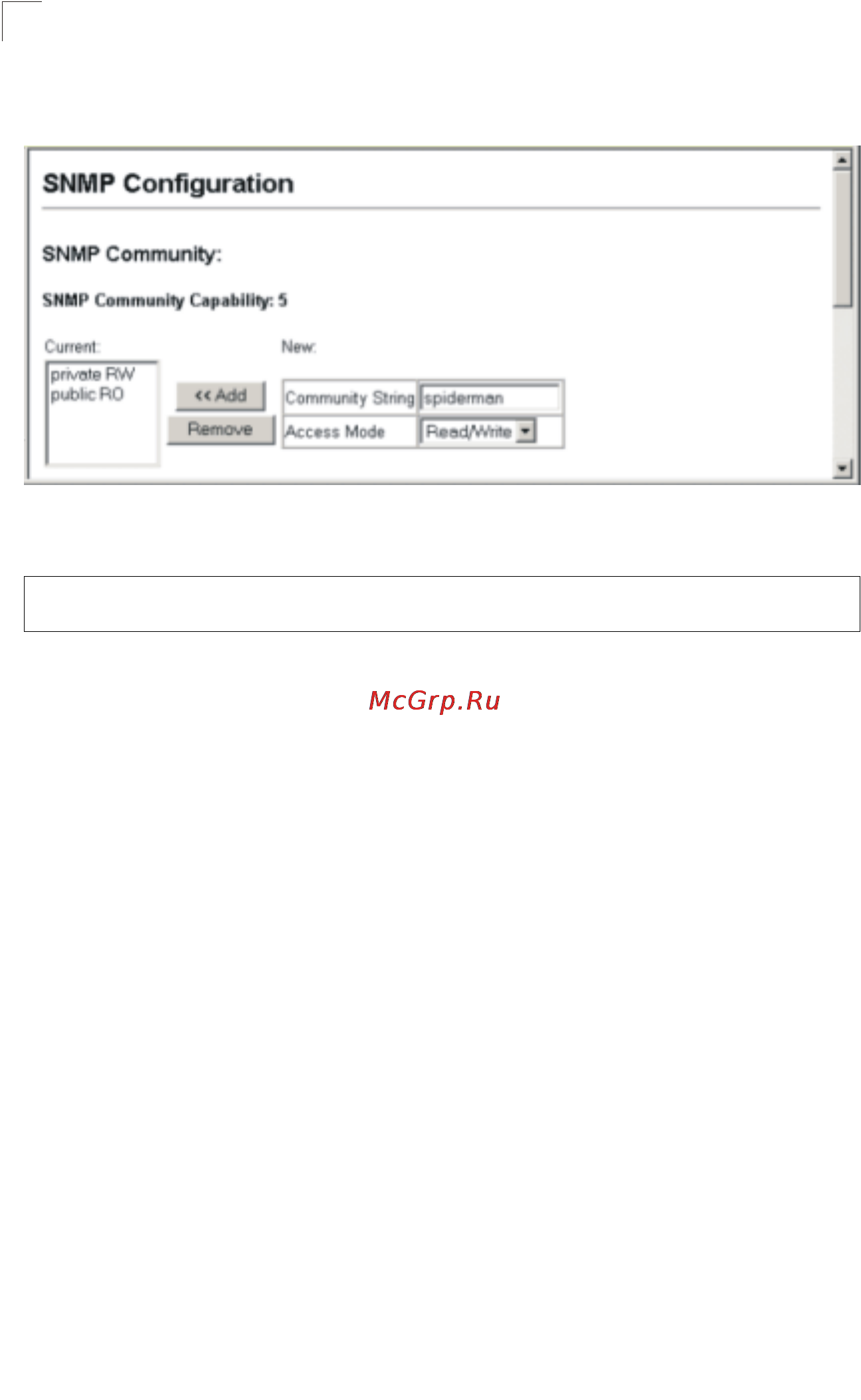 Tp-Link TL-SG5426 [77/499] Specifying trap managers and trap types