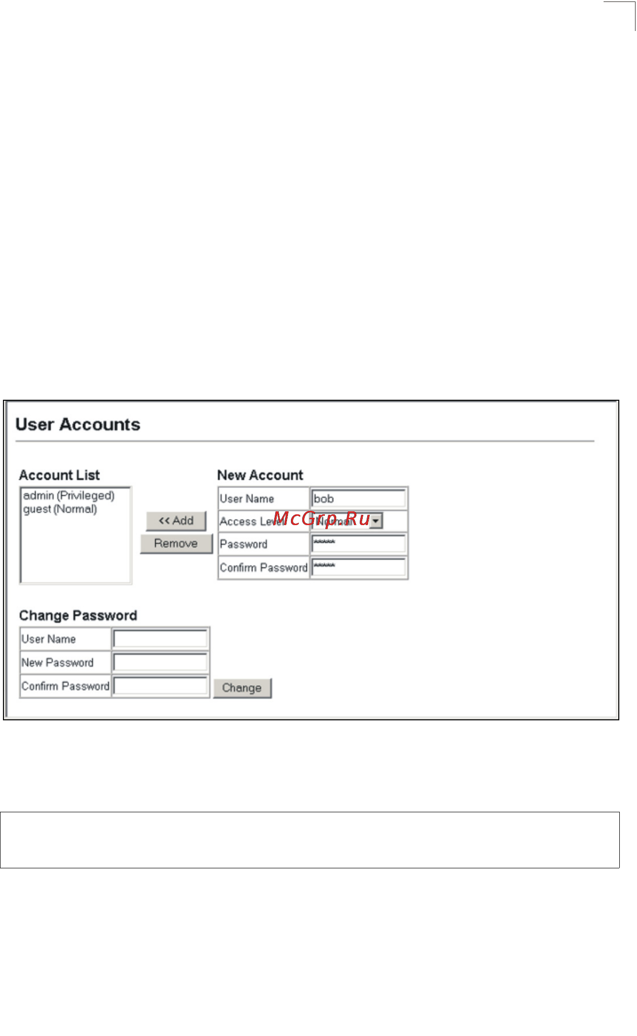 Tp-Link TL-SG5426 [90/499] User authentication