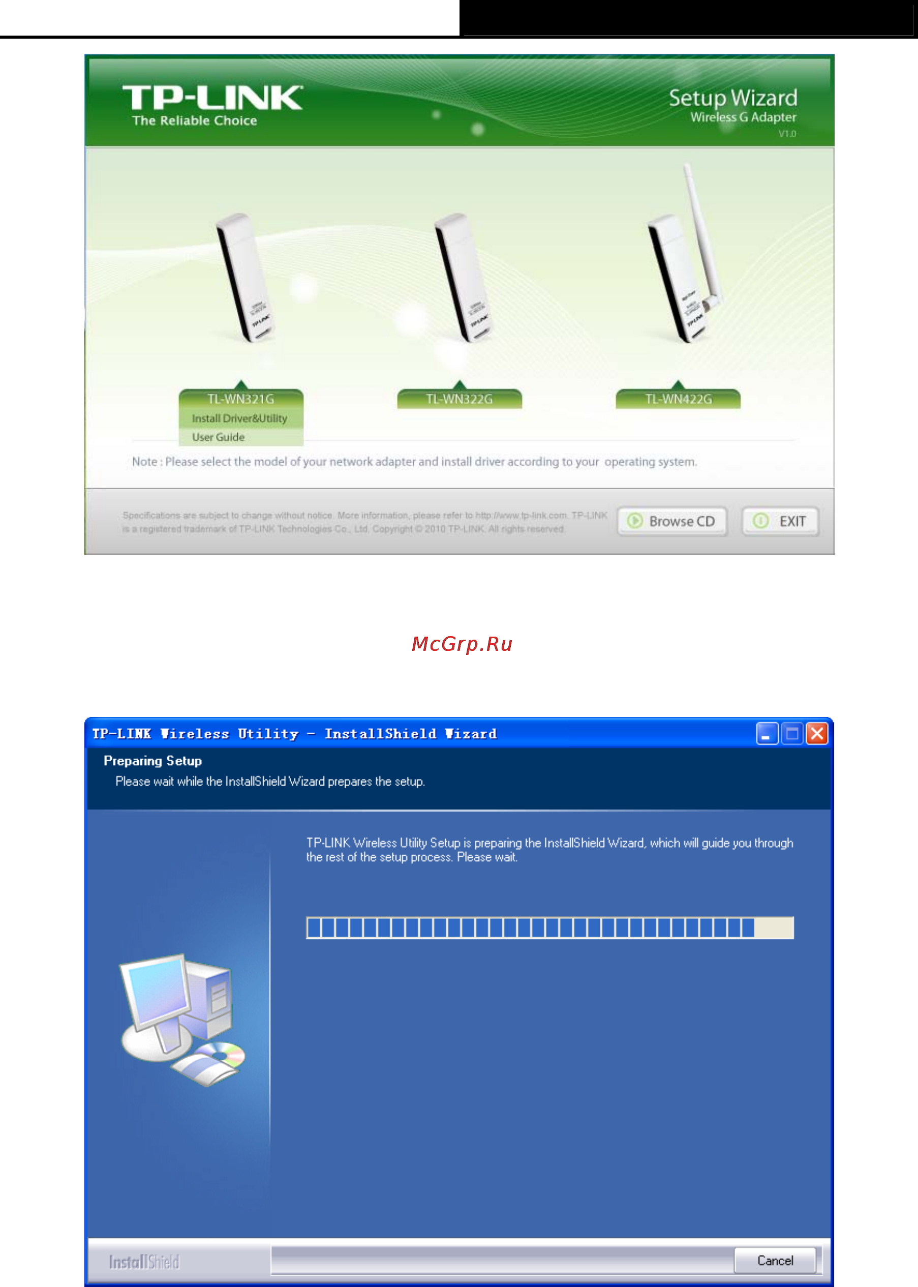 Tp-Link TL-WN321G Инструкция по эксплуатации онлайн [10/41] 39492