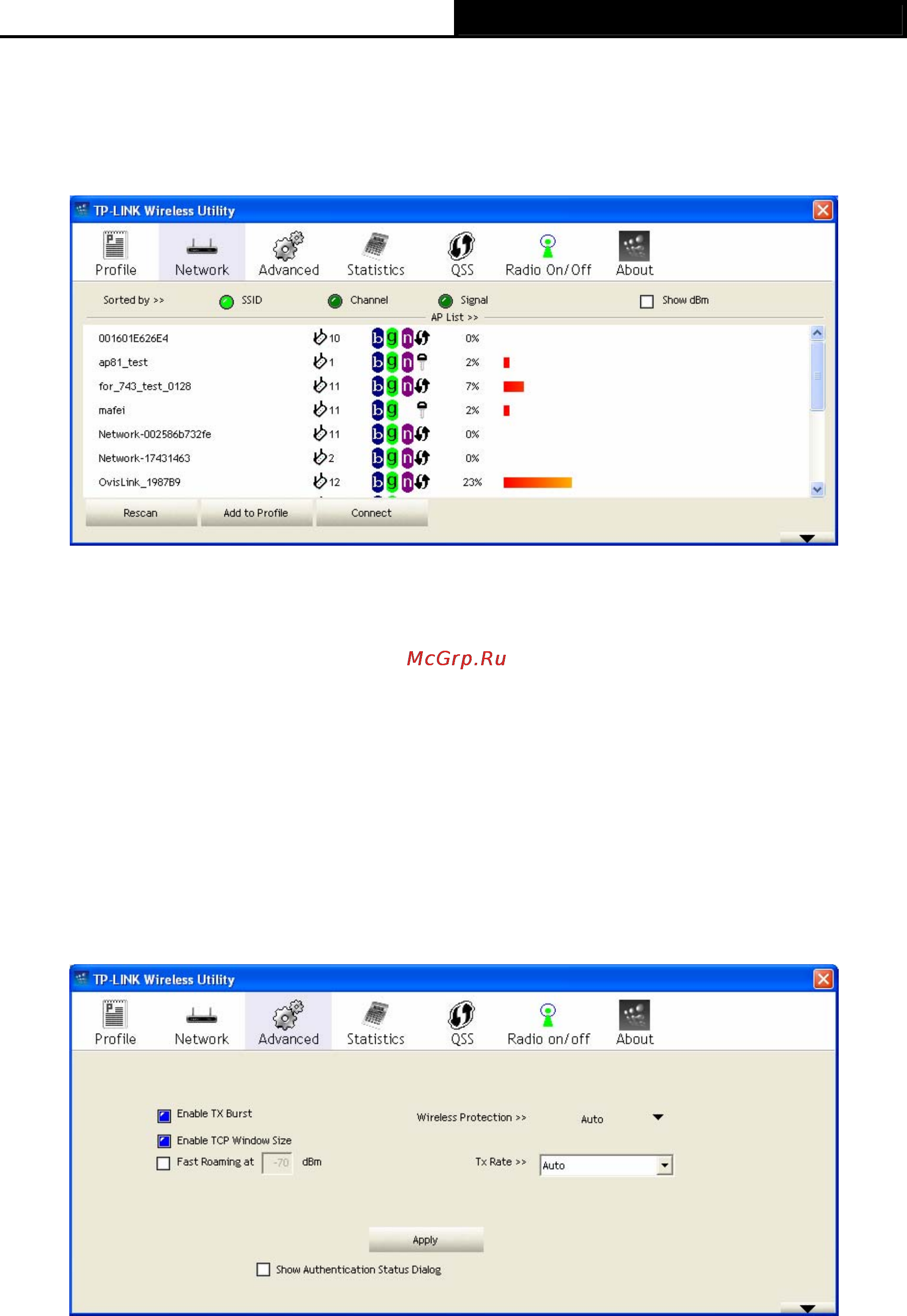 Tp-Link TL-WN321G [19/41] Network