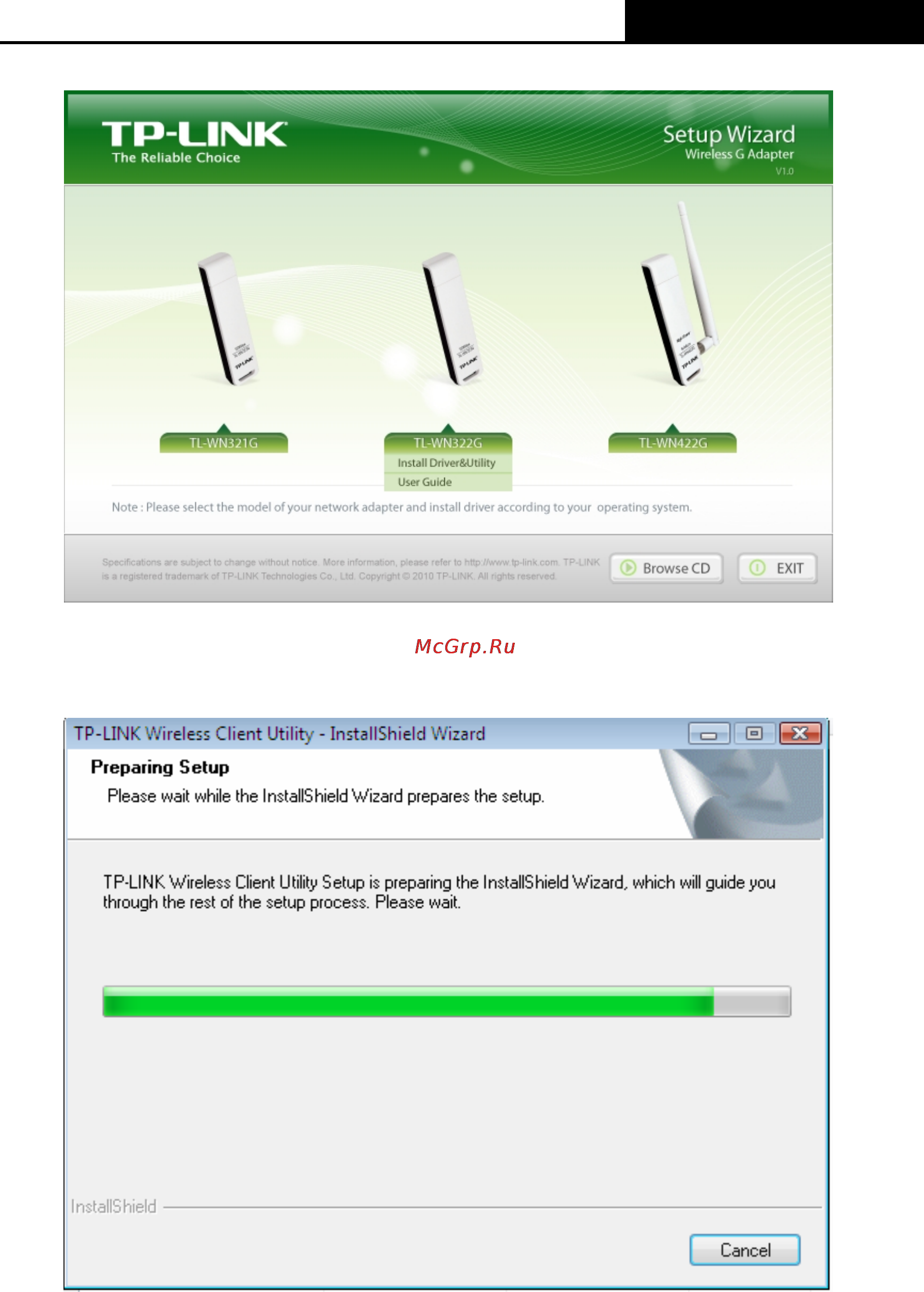 Tp-Link TL-WN322G Инструкция по эксплуатации онлайн [15/39] 39498