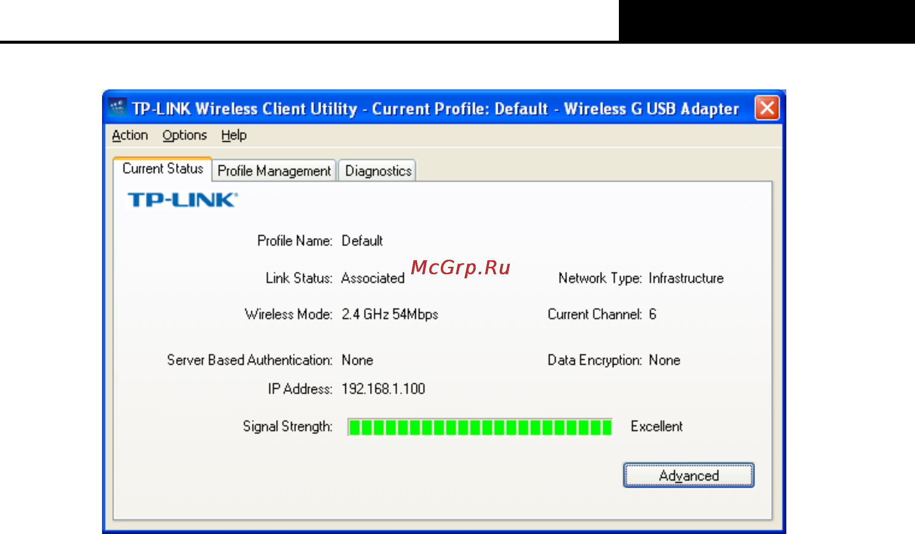 Tp-Link TL-WN322G Инструкция по эксплуатации онлайн [22/39] 39498