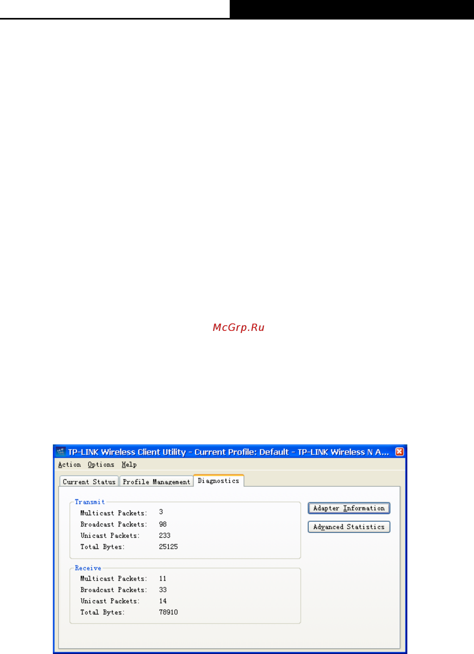 Tp-Link TL-WN811N [32/46] Diagnostics