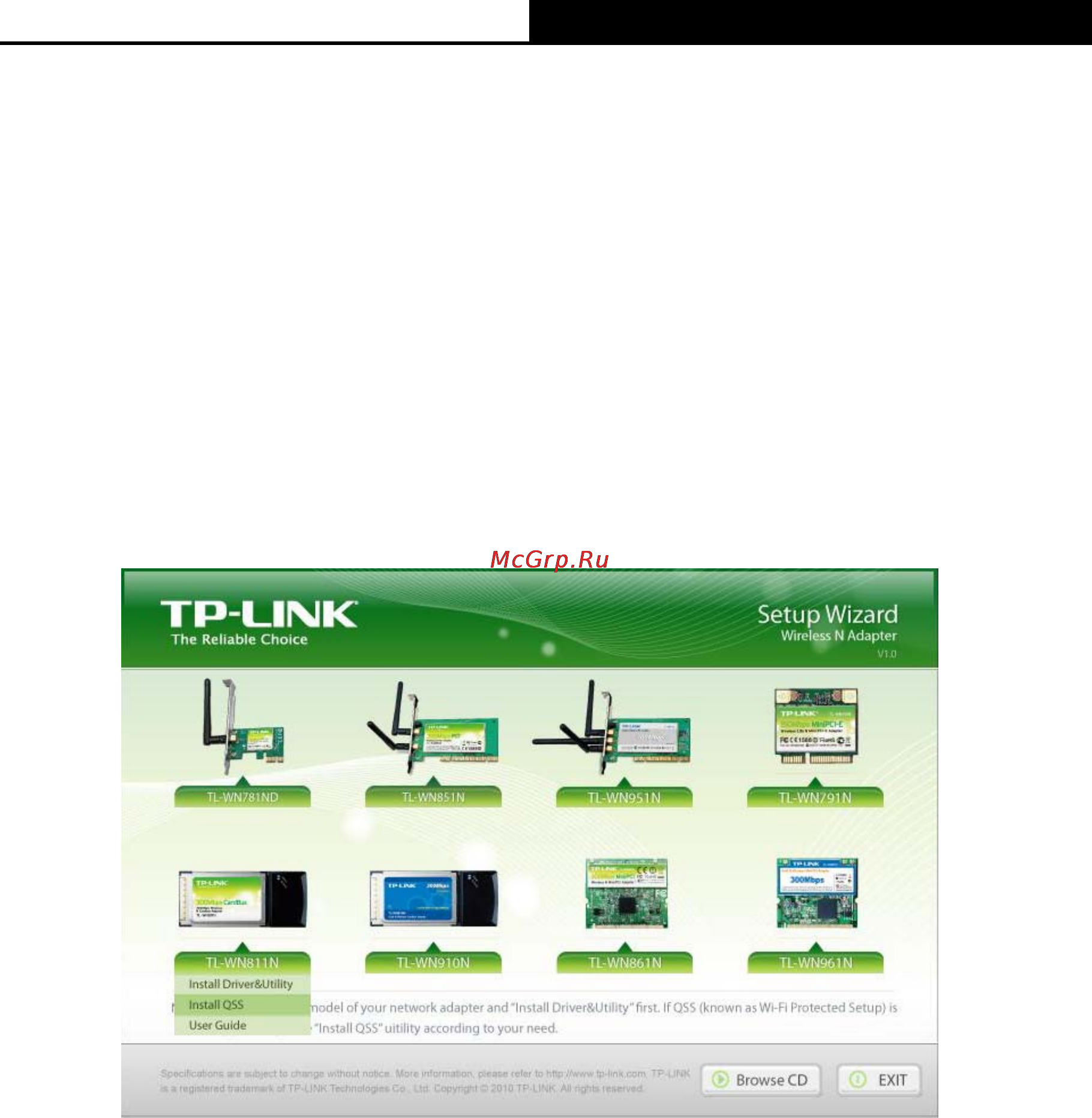 Tp-Link TL-WN811N [38/46] Chapter 4 qss configuration