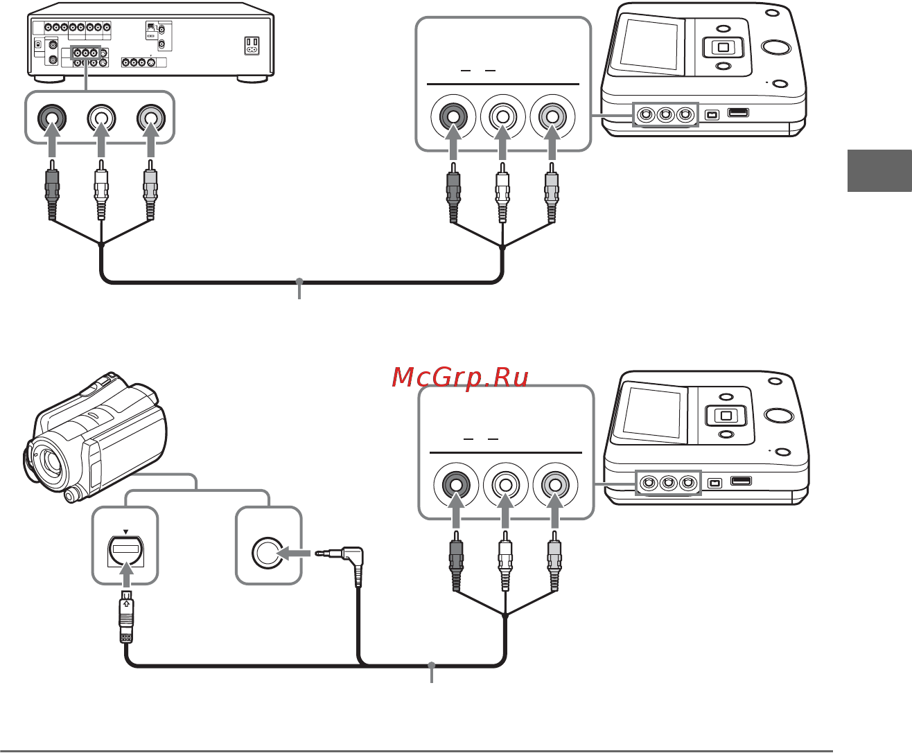 Sony VRD-MC6 [35/97] Подготовка к записи