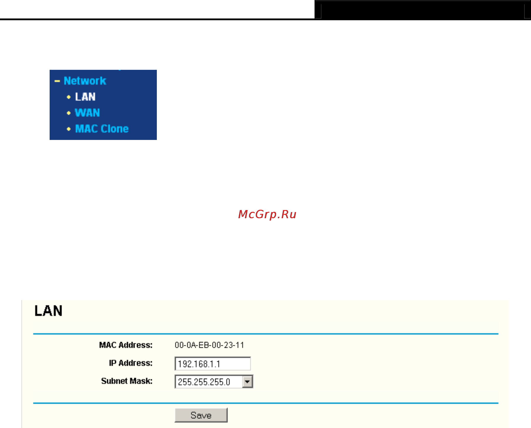 Tp-Link TL-WR340G [20/72] Network