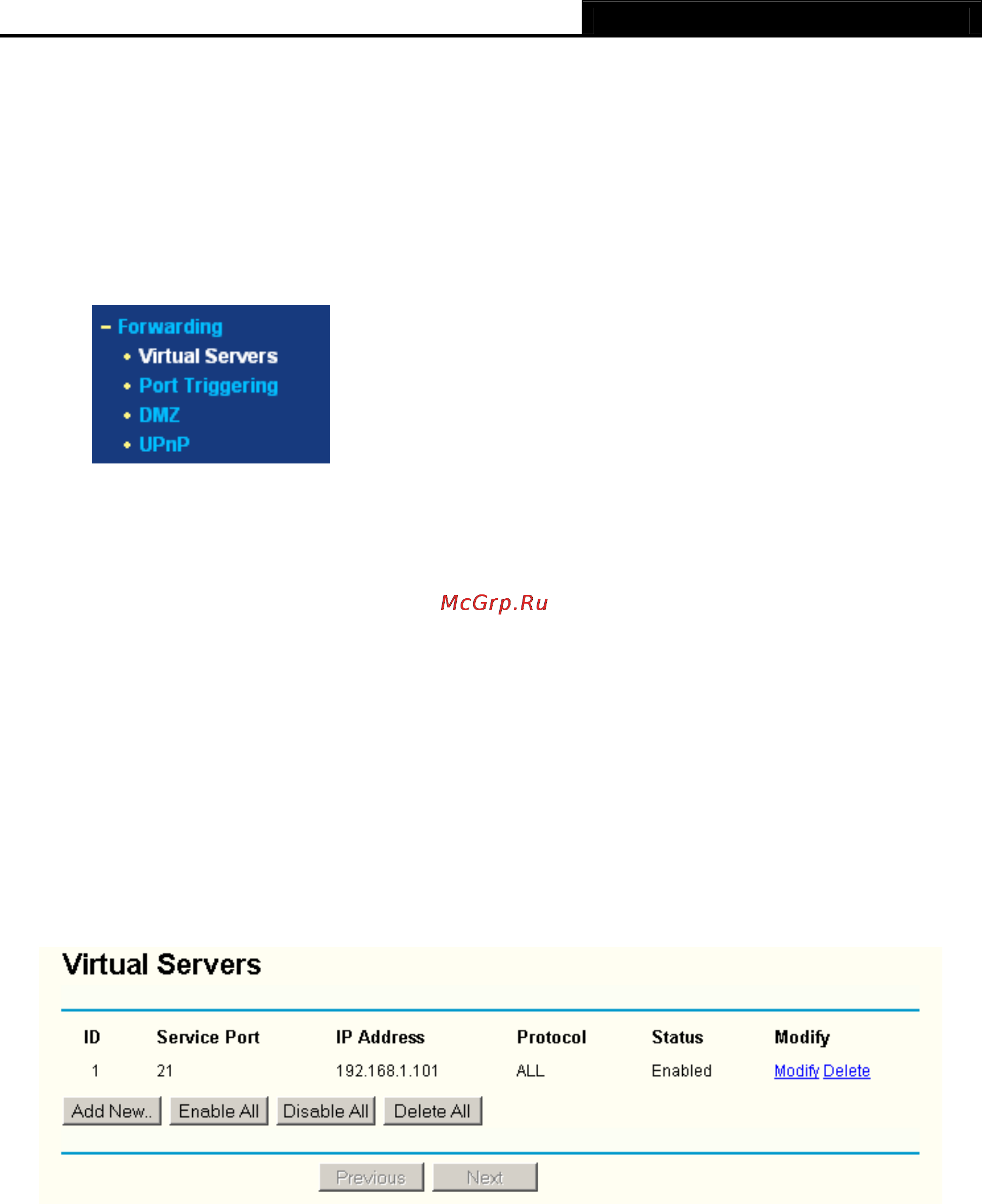 Tp-Link TL-WR340G [42/72] Forwarding