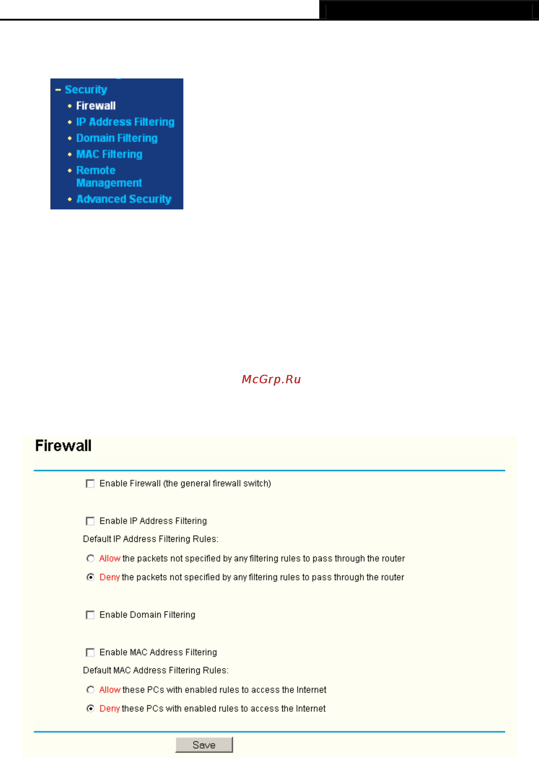 Tp-Link TL-WR340G [47/72] Security