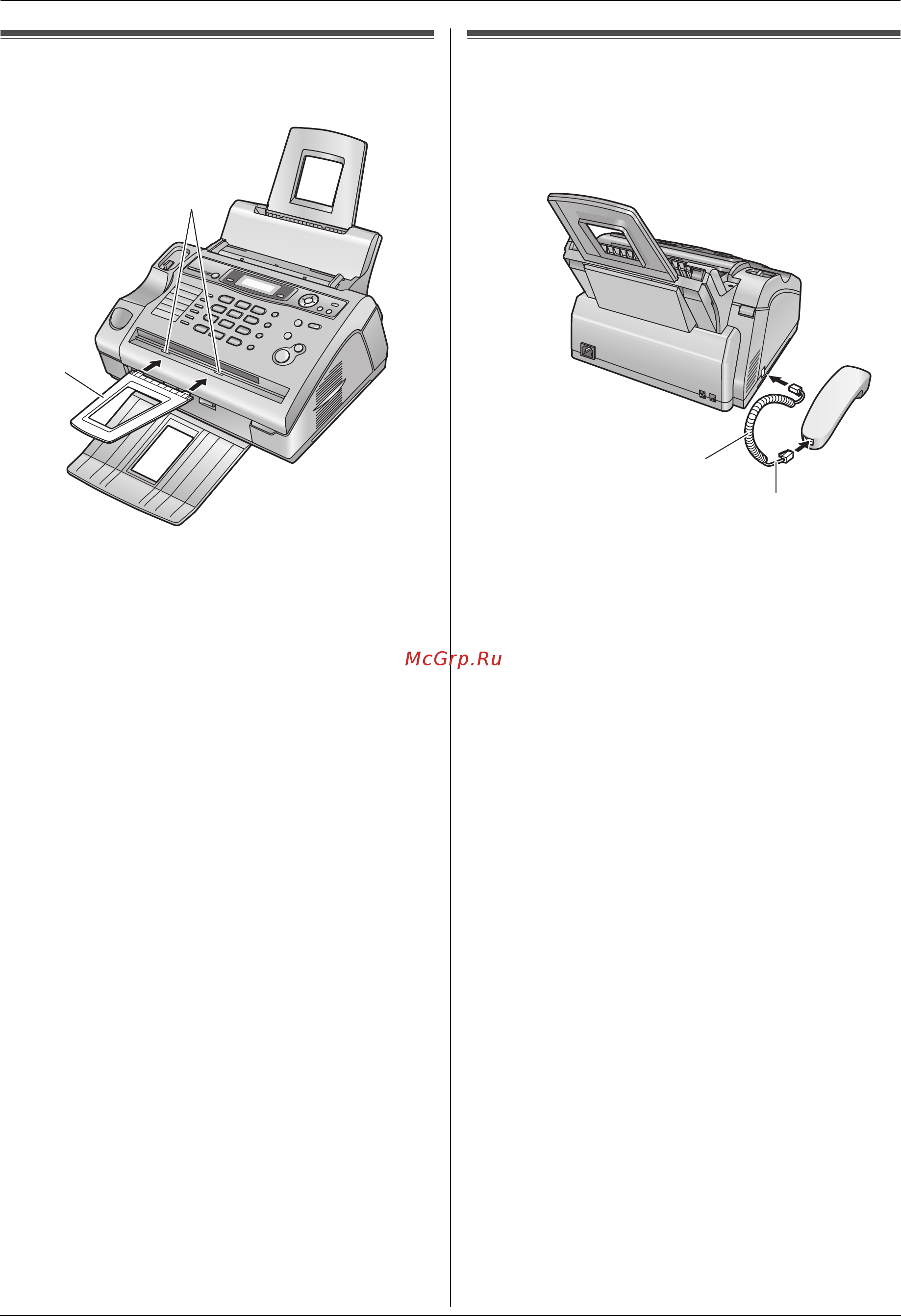 Panasonic KX-FLC413RU [19/102] Накопитель документов