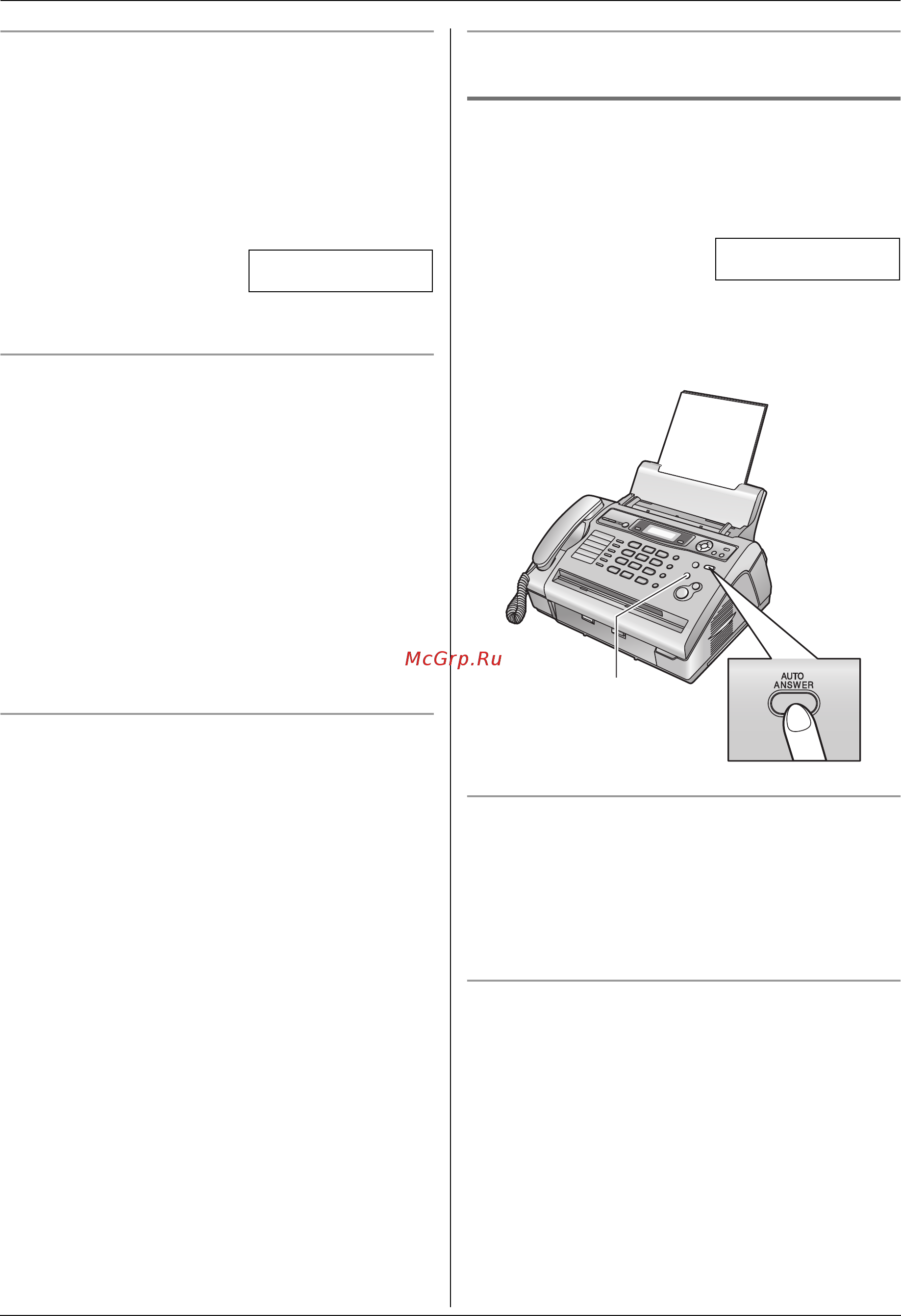 Panasonic KX-FLC413RU [49/102] Факс