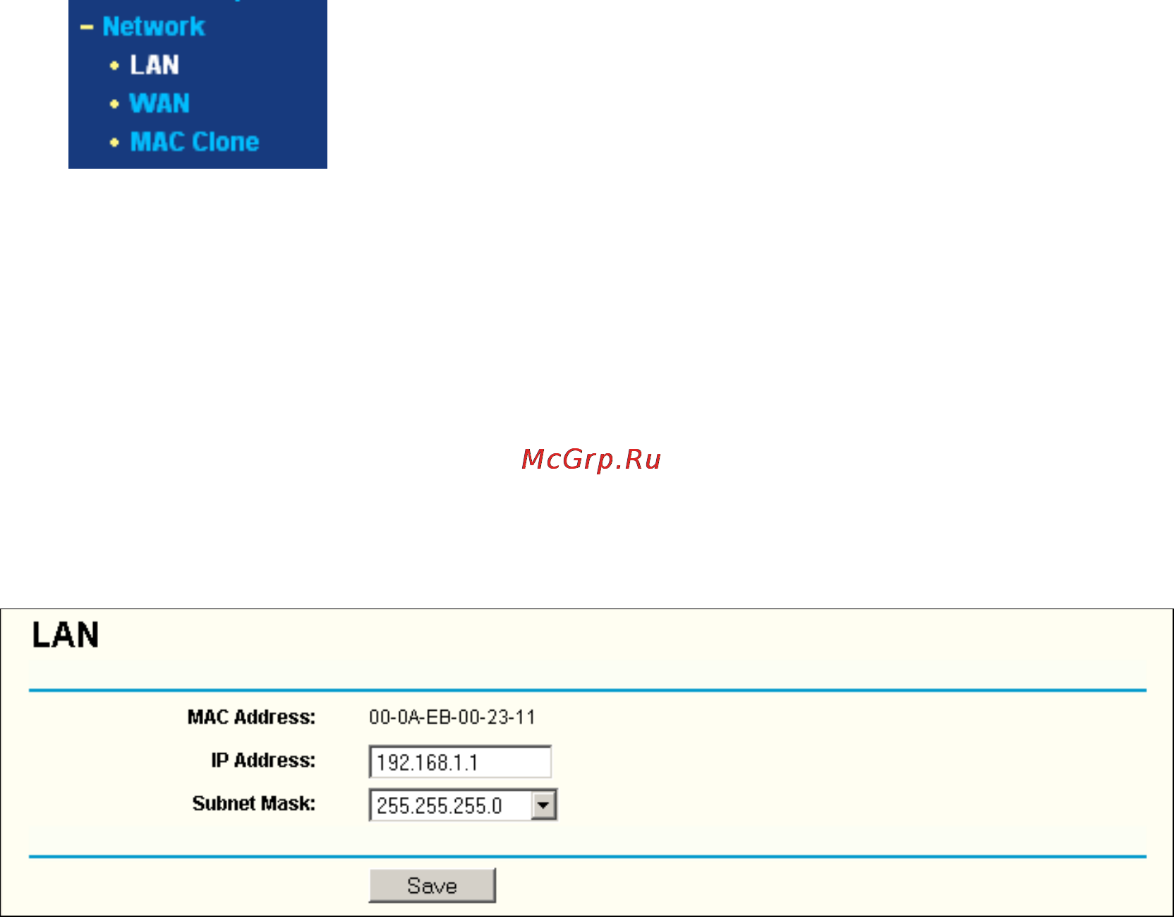 Tp-Link TL-WR541G [23/91] Network