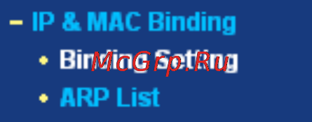 Tp-Link TL-WR541G [65/91] Ip mac binding setting