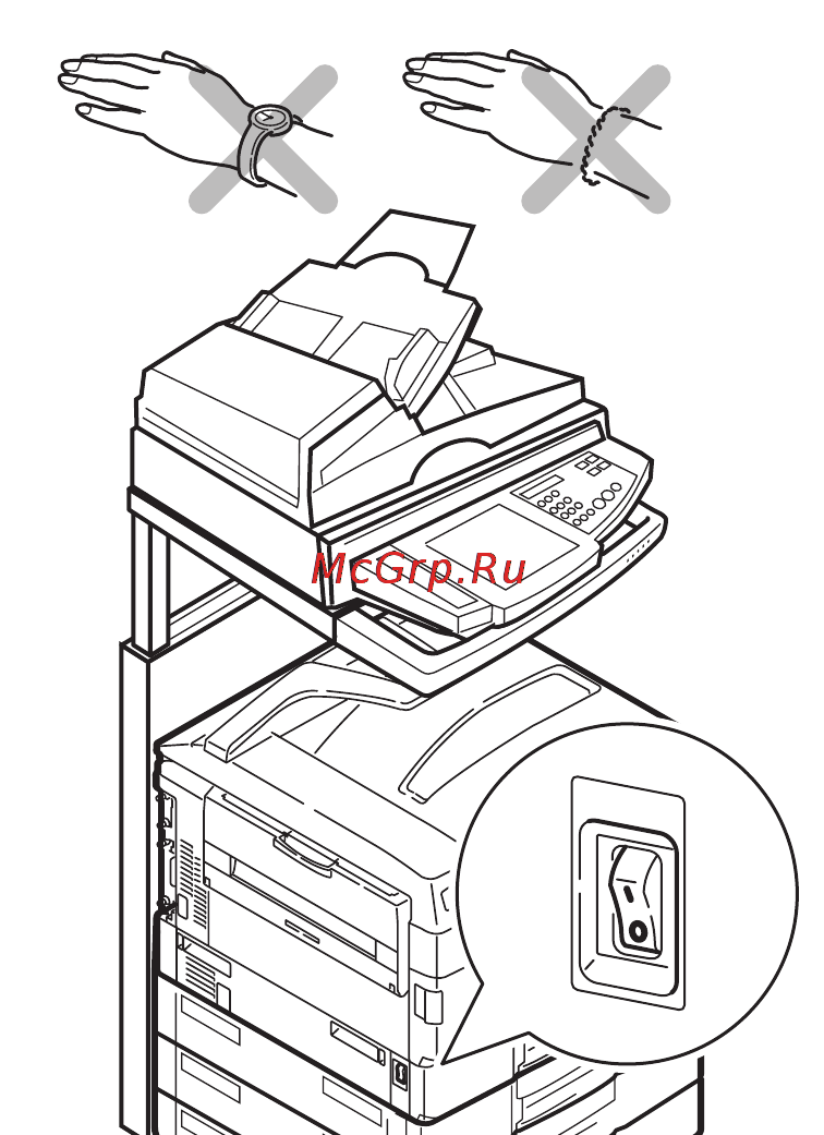 OKI C9800 MFP [109/204] Чистка валиков подачи бумаги