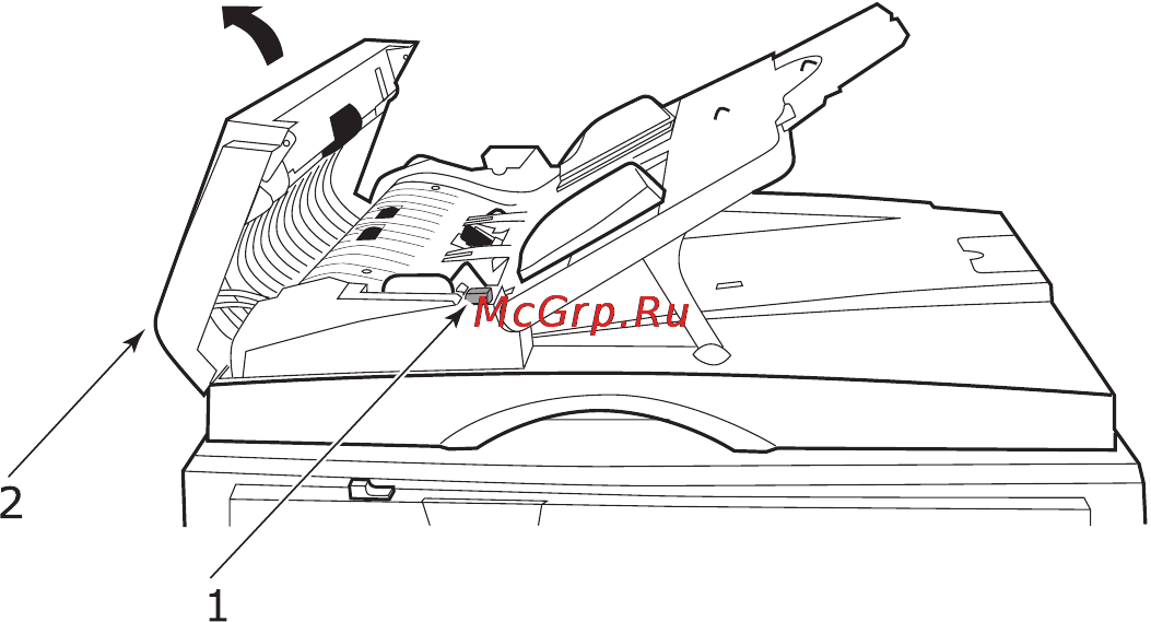 OKI C9800 MFP [119/204] Замена блока прокладки