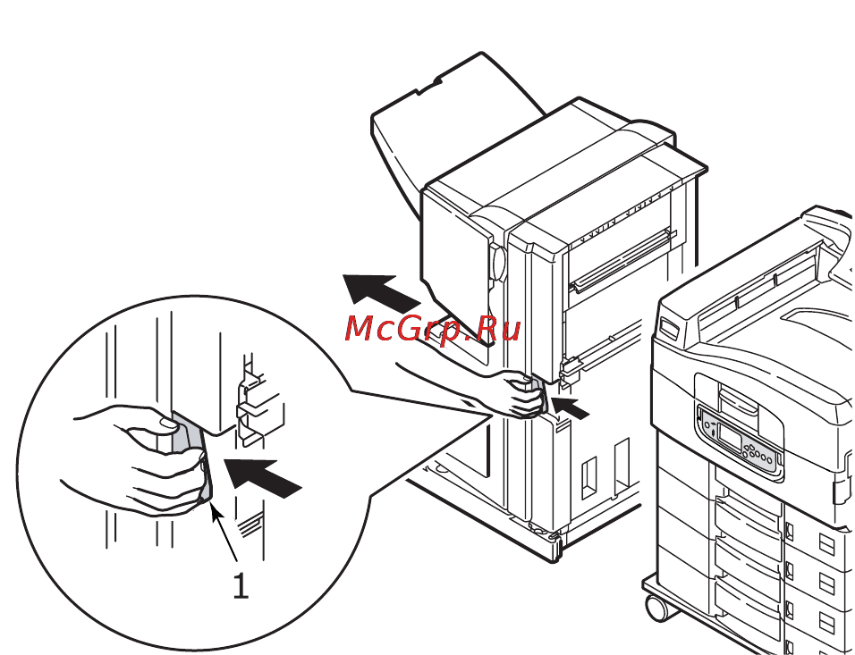 OKI C9800 MFP [133/204] Проверьте устройство двусторонней печати застревание бумаги