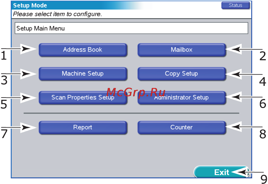 OKI C9800 MFP [190/204] Настройка адресных книг