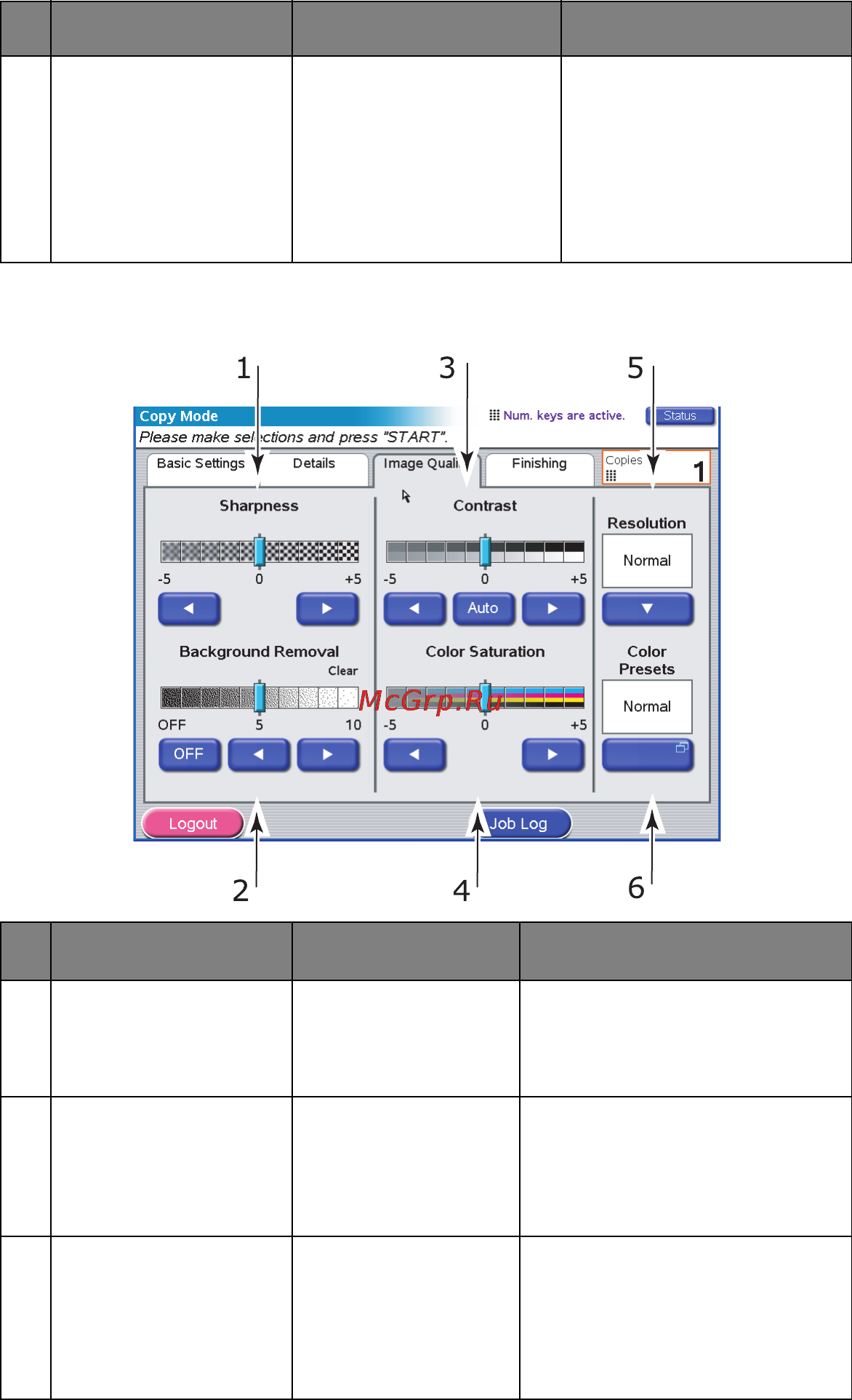 OKI C9800 MFP [71/204] Вкладка image quality качество изображения