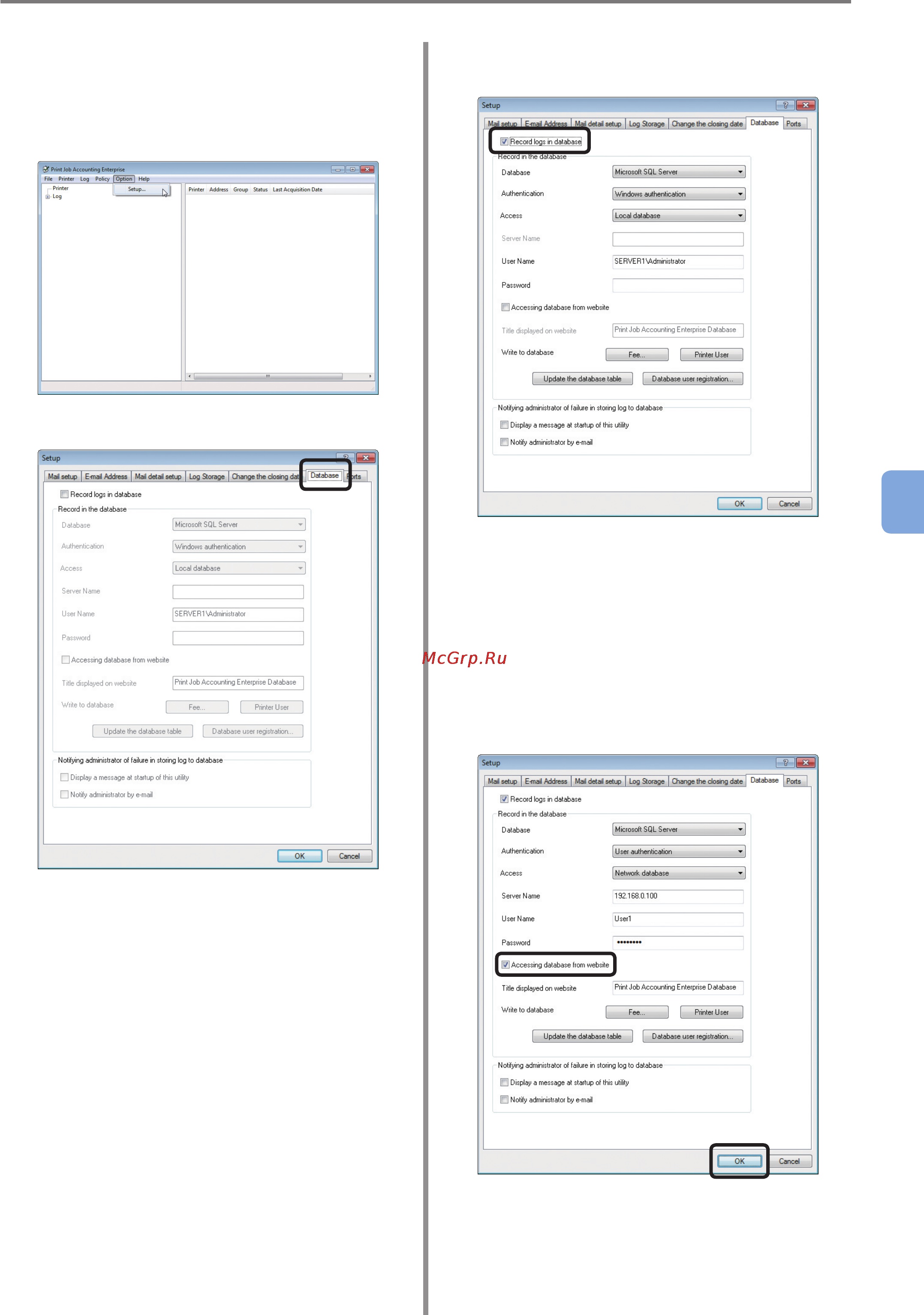 OKI C9800GA MFP [169/239] Creating a website