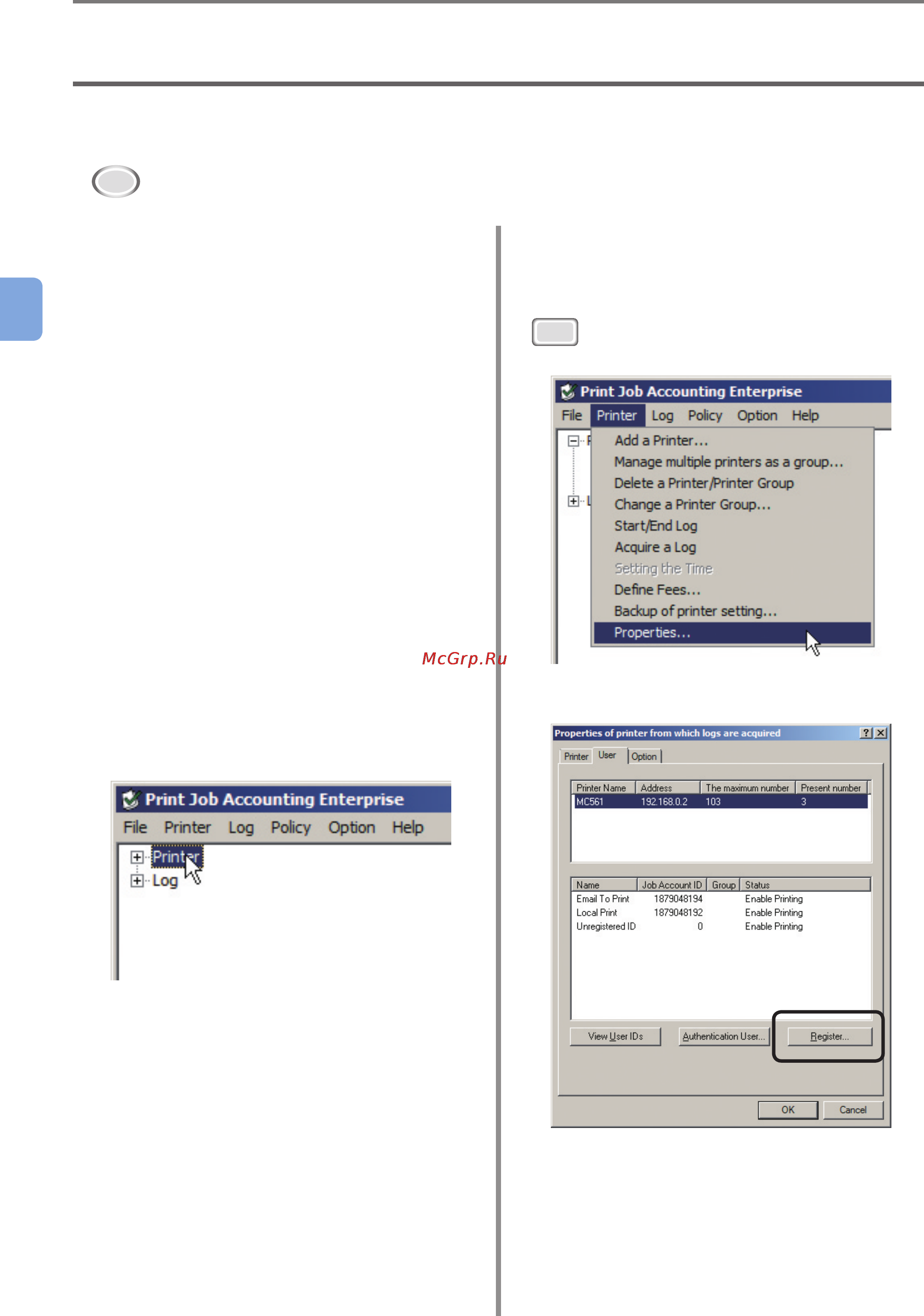 OKI C9800GA MFP [44/239] Adding the job account id