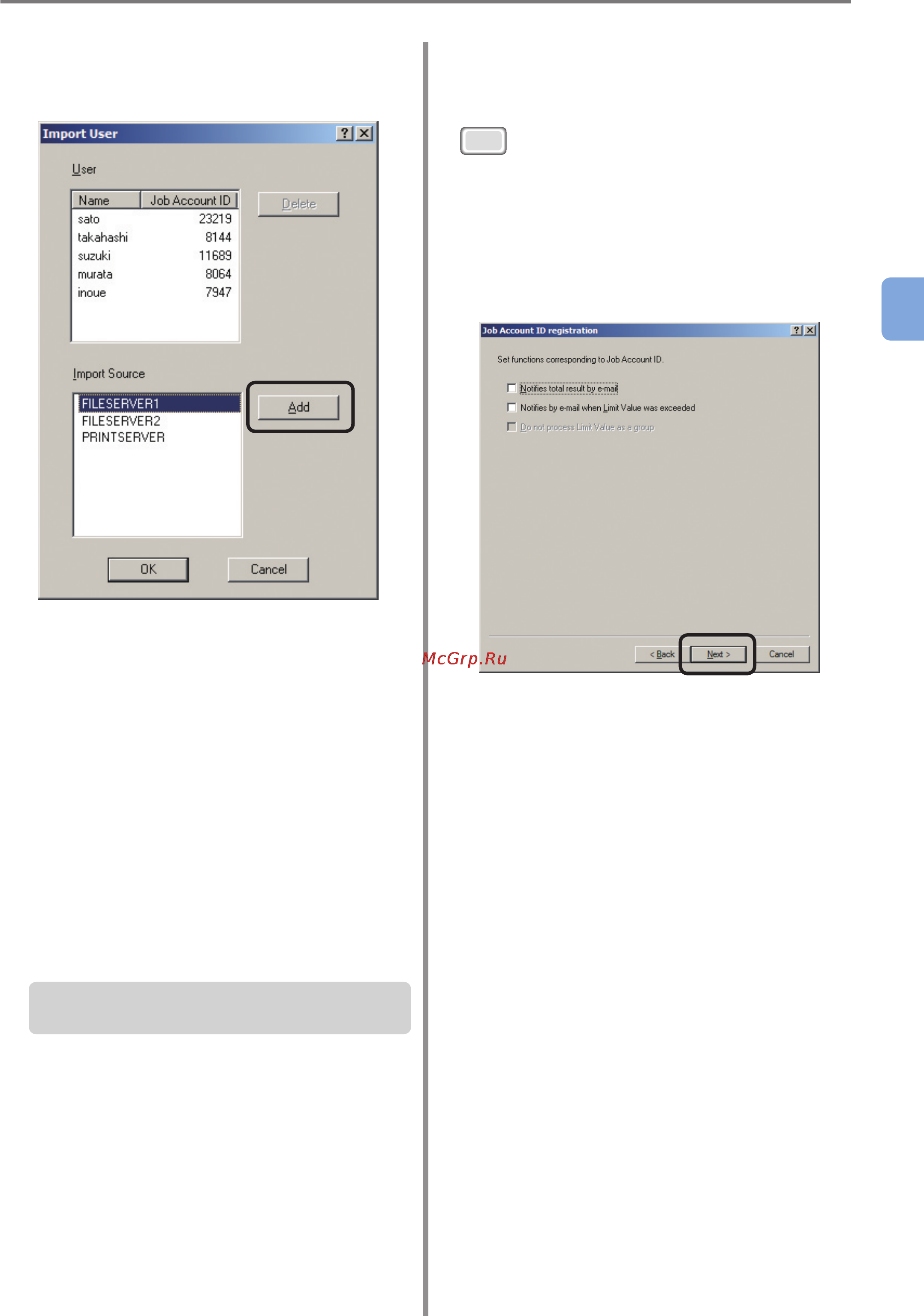OKI C9800GA MFP [49/239] Setting functions or use restrictions