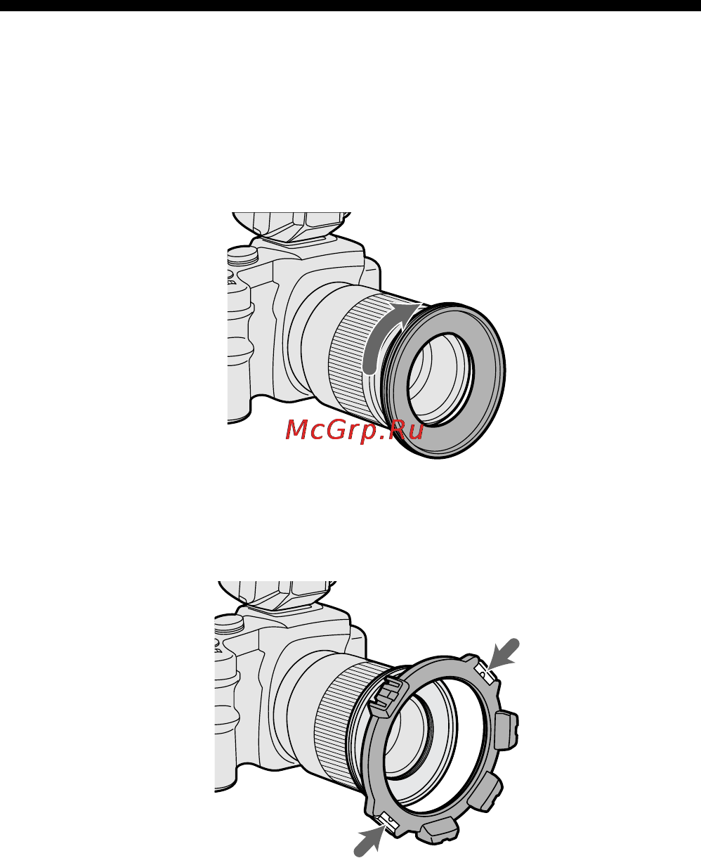 Sony HVL-MT24AM [14/295] Attaching the macro twin flash