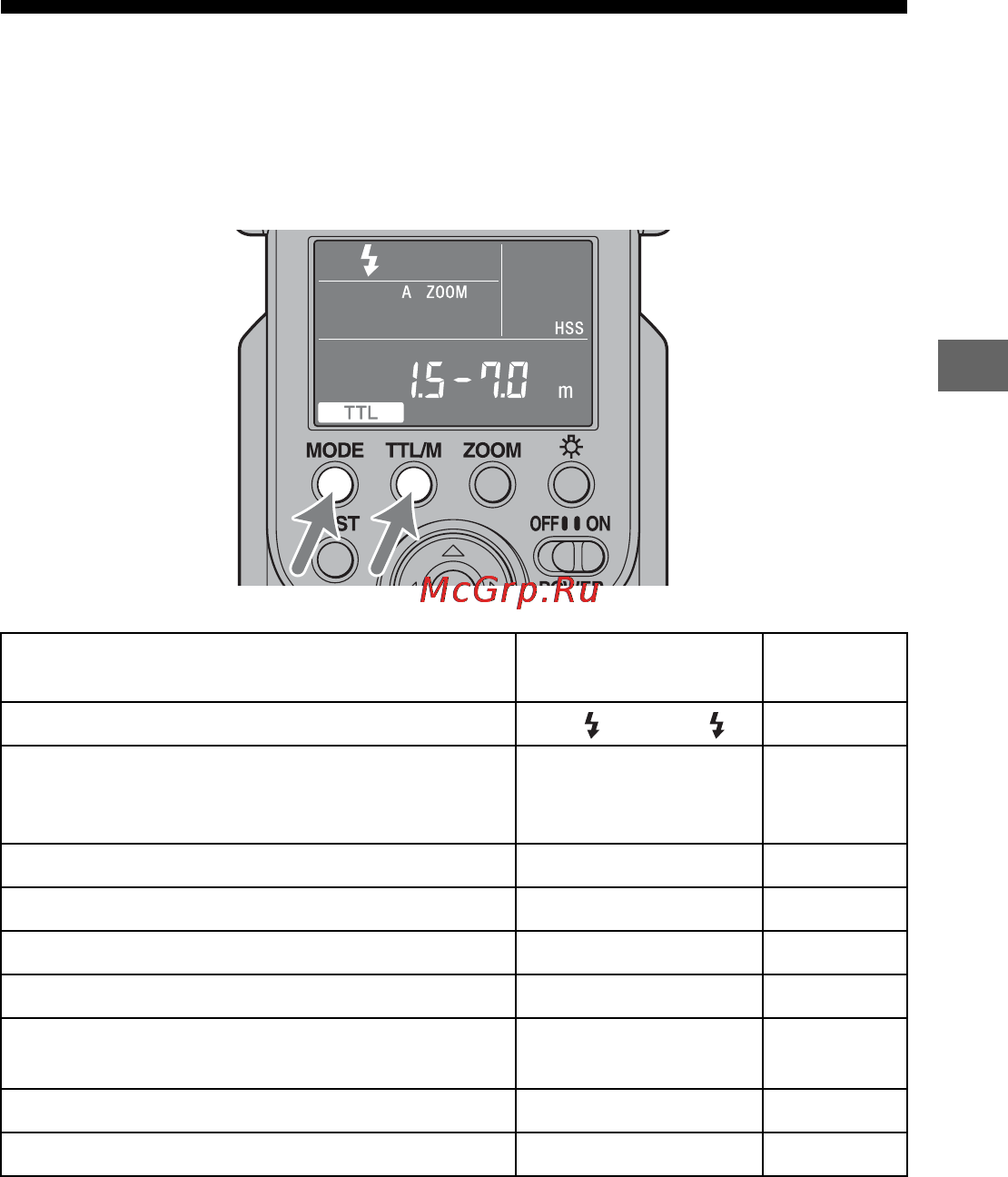 Sony HVL-F58AM [241/339] Сброс на настройки по умолчанию
